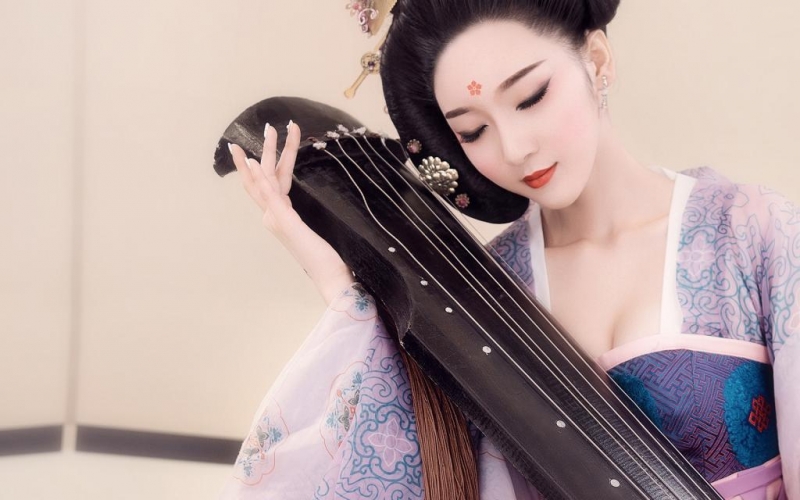 唐代古装美女高贵美艳摄影写真