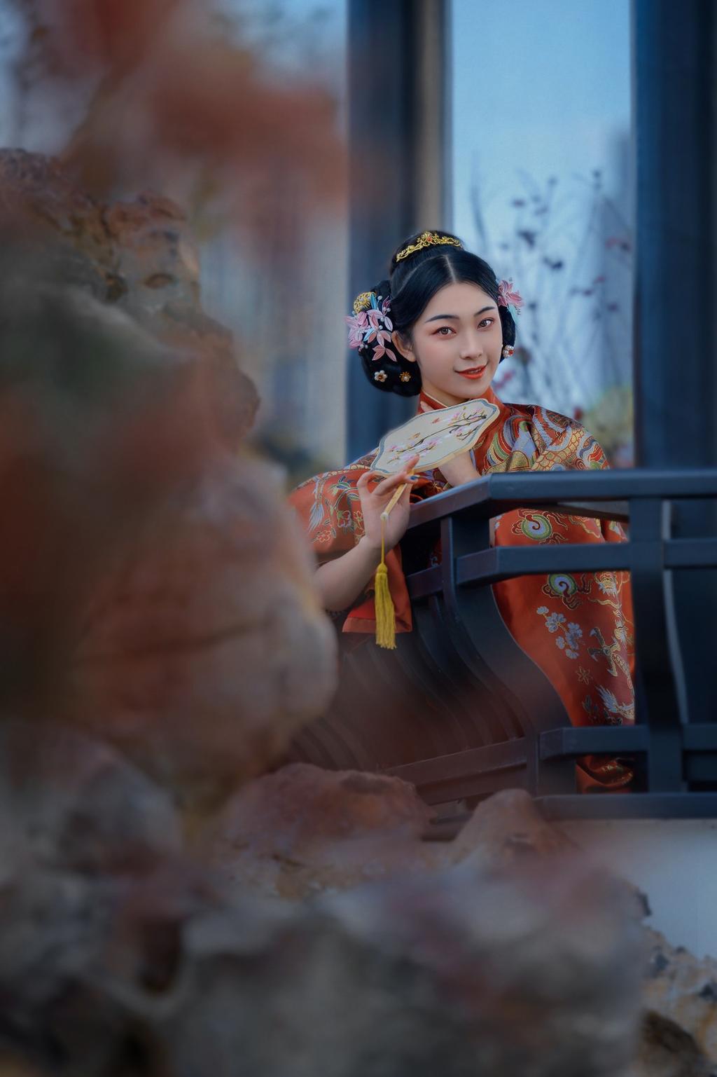 古风汉服美女高贵典雅气质写真