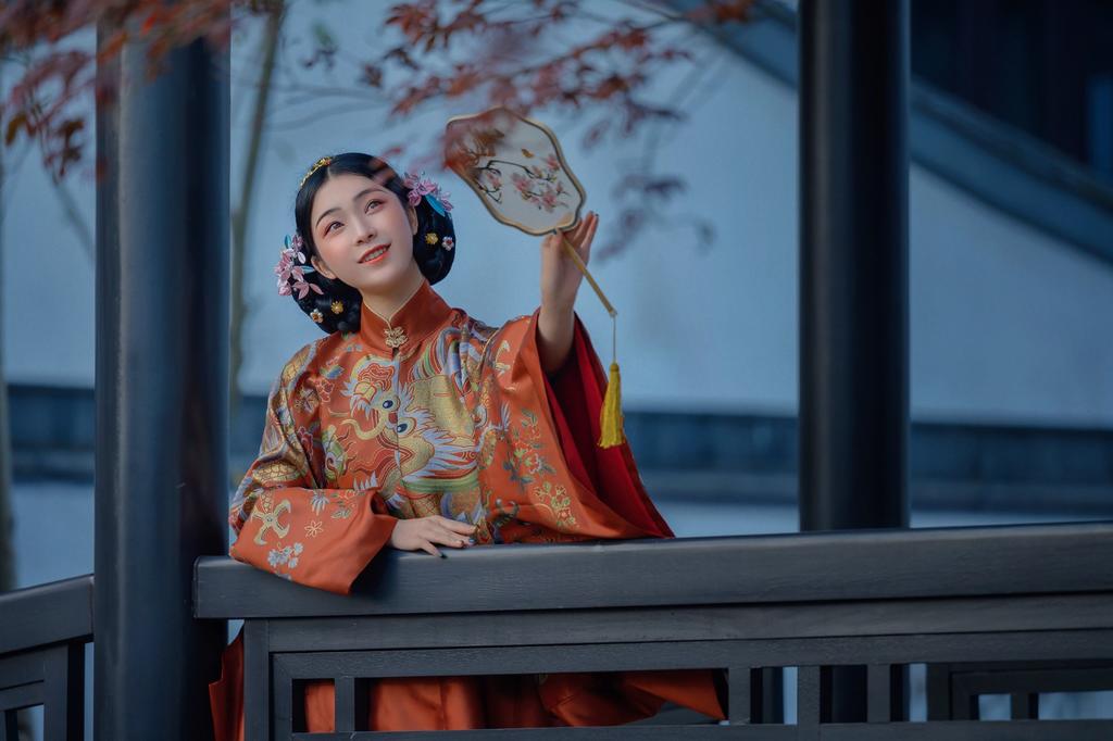 古风汉服美女高贵典雅气质写真