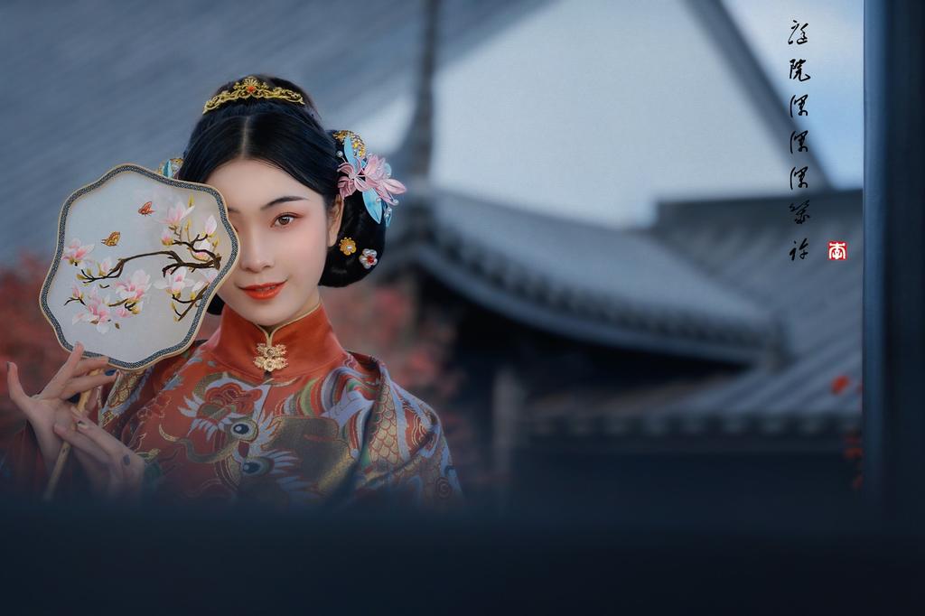 古风汉服美女高贵典雅气质写真