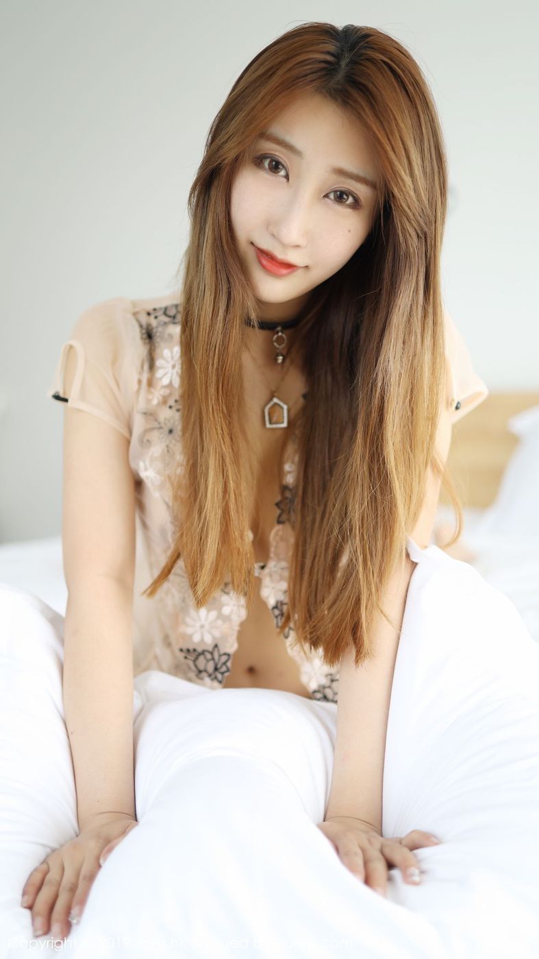 [MyGirl美媛馆] 美女模特奈美nana身体高挑透视服饰清秀写真 VOL.375