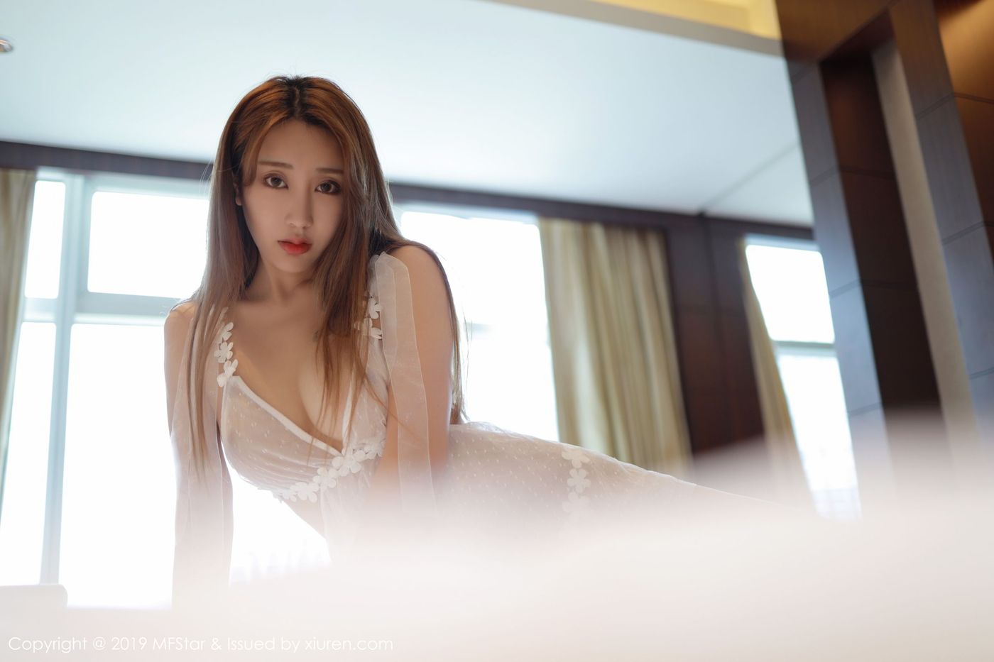 [MFStar模范学院] 清纯美女奈美nana半透精致内衣若隐若现套图 VOL.205