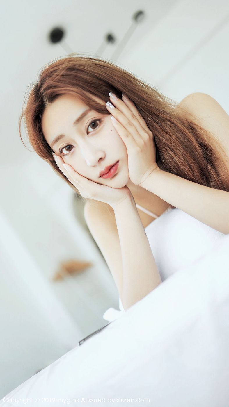 [MyGirl美媛馆] 美女模特Betty林子欣半透内衣若有若无诱惑套图 Vol.382