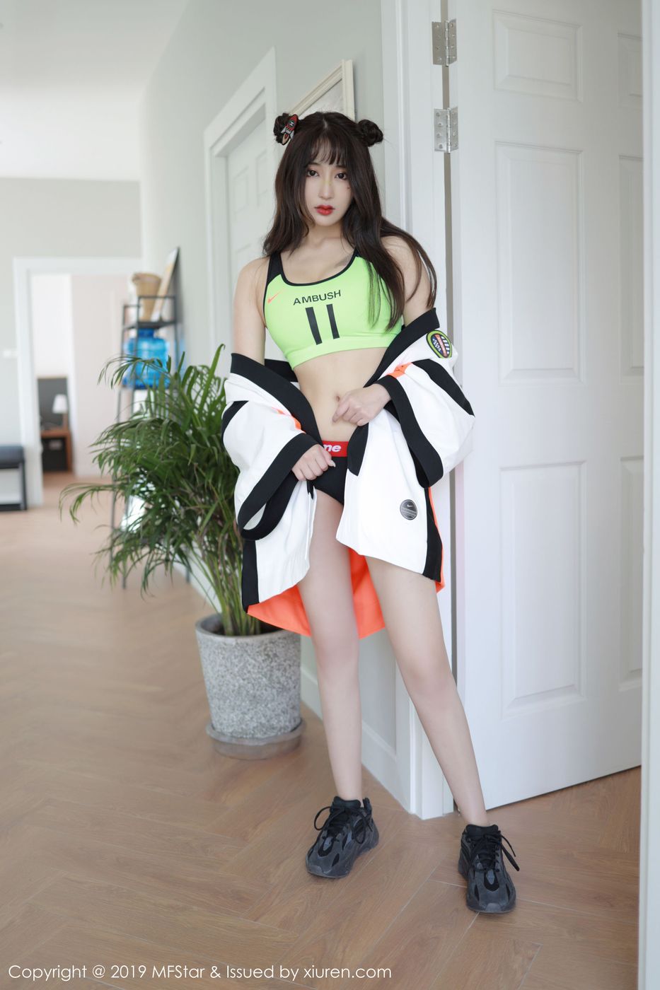 [MFStar模范学院] 美女模特Betty林子欣运动风内衣系列清迈旅拍 Vol.226