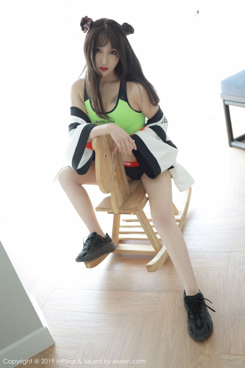 [MFStar模范学院] 美女模特Betty林子欣运动风内衣系列清迈旅拍 Vol.226