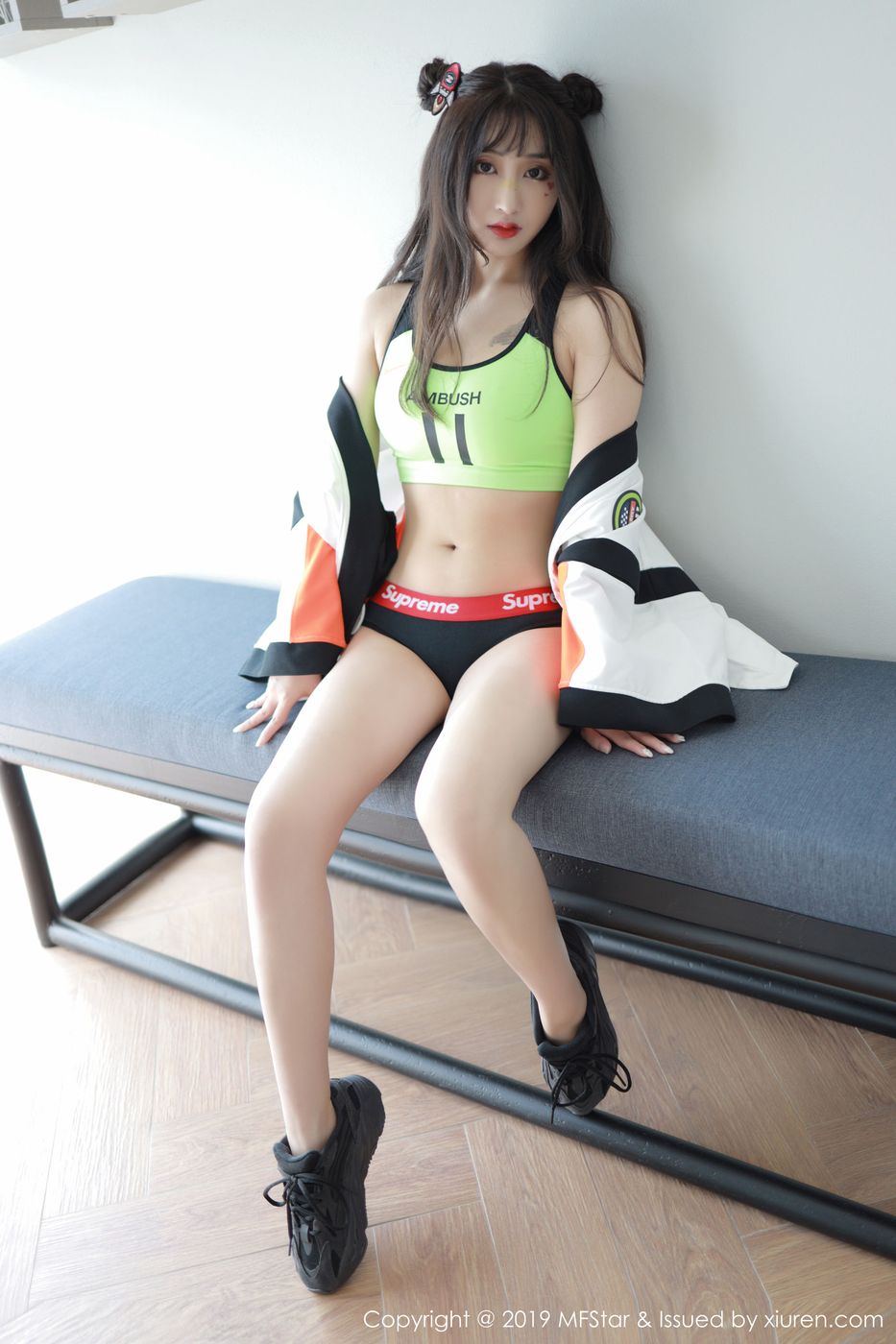 [MFStar模范学院] 美女模特Betty林子欣运动风内衣系列清迈旅拍 Vol.226