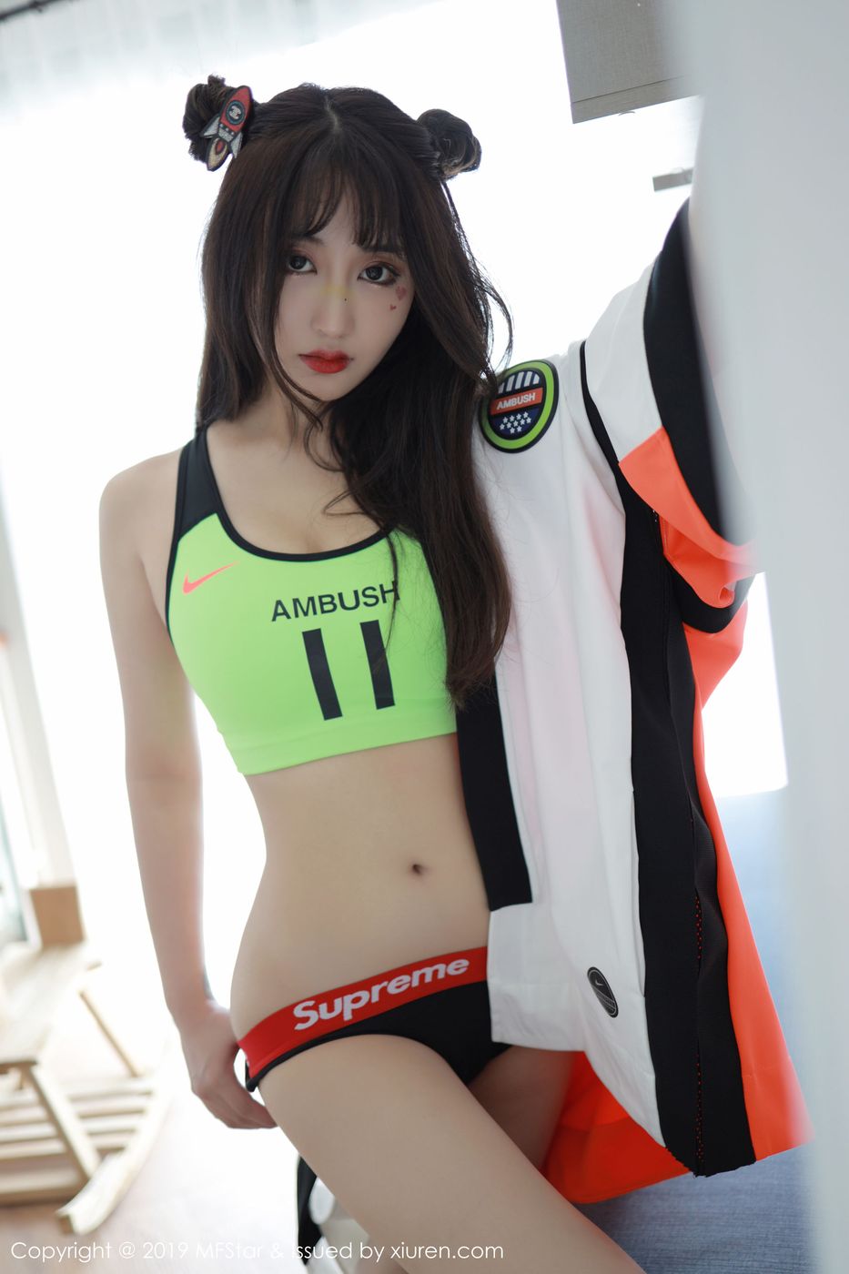 [MFStar模范学院] 美女模特Betty林子欣运动风内衣系列清迈旅拍 Vol.226