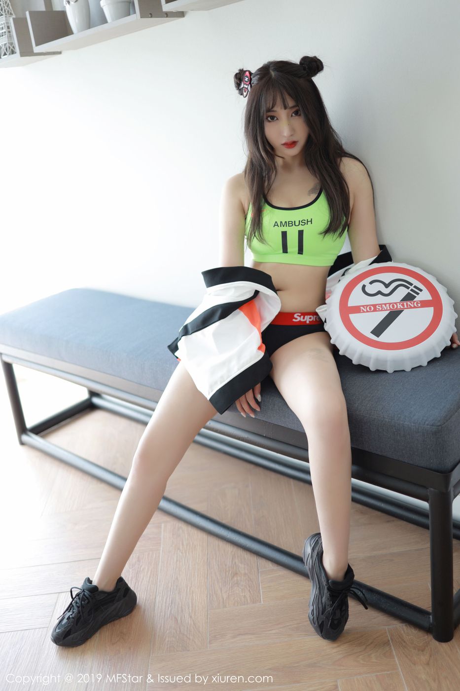 [MFStar模范学院] 美女模特Betty林子欣运动风内衣系列清迈旅拍 Vol.226