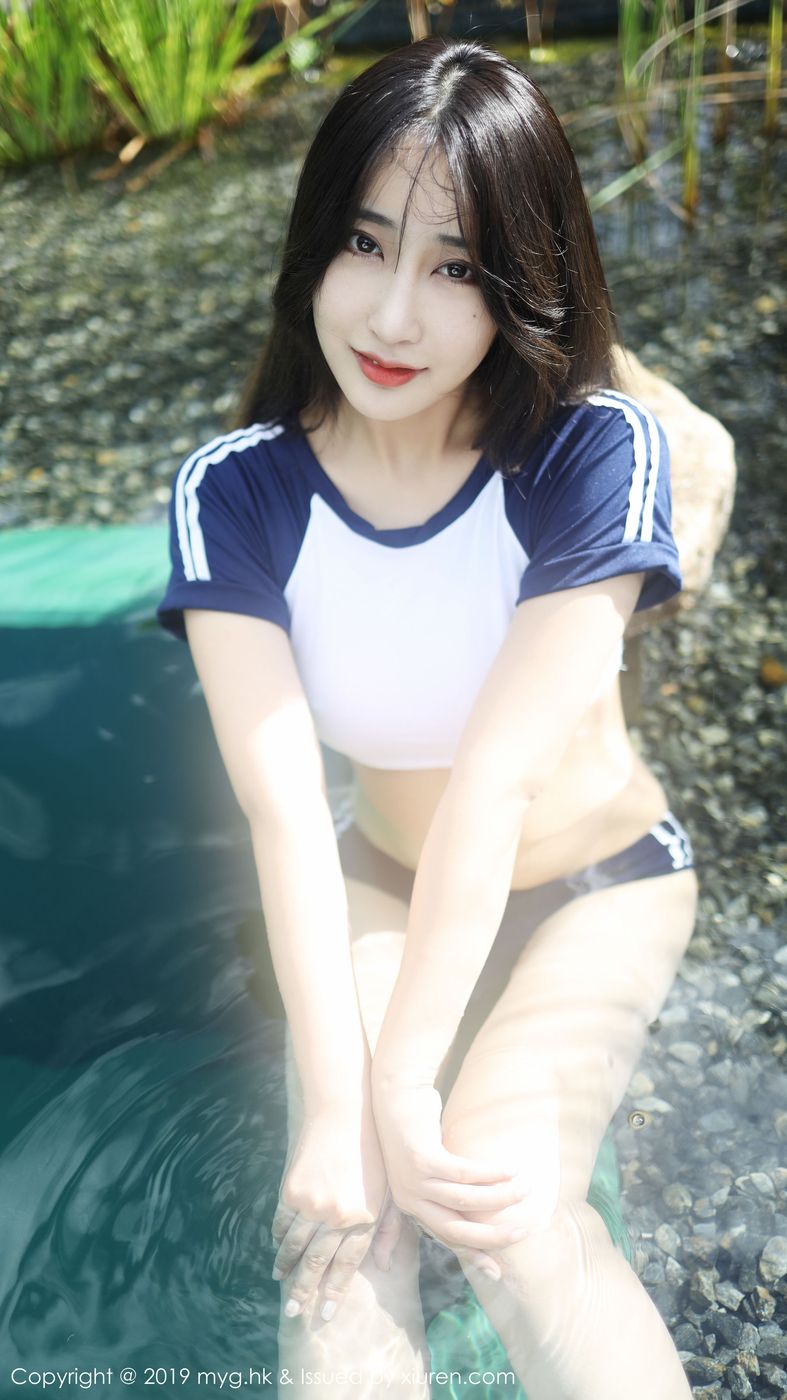 [MyGirl美媛馆] 美女模特Betty林子欣性感内衣美胸乍泄日本旅拍 Vol.392