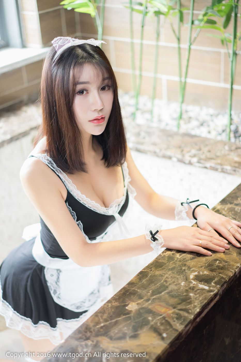 [TGOD推女神] 美女模特宋梓诺Bee女仆制服《诱惑女人香》主题写真 No.310