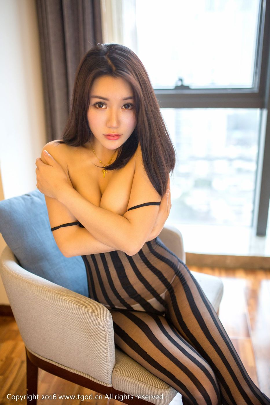 [TGOD推女神] 清新女神宋梓诺Bee《学生时代》JK制服写真 No.304