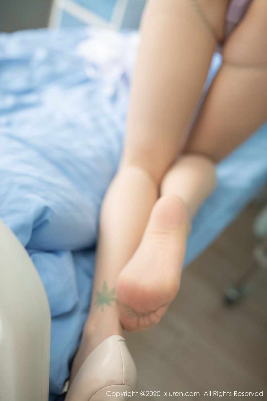 [XiuRen秀人网] 美女模特安然Maleah护士制服+内衣诱惑写真 No.2181