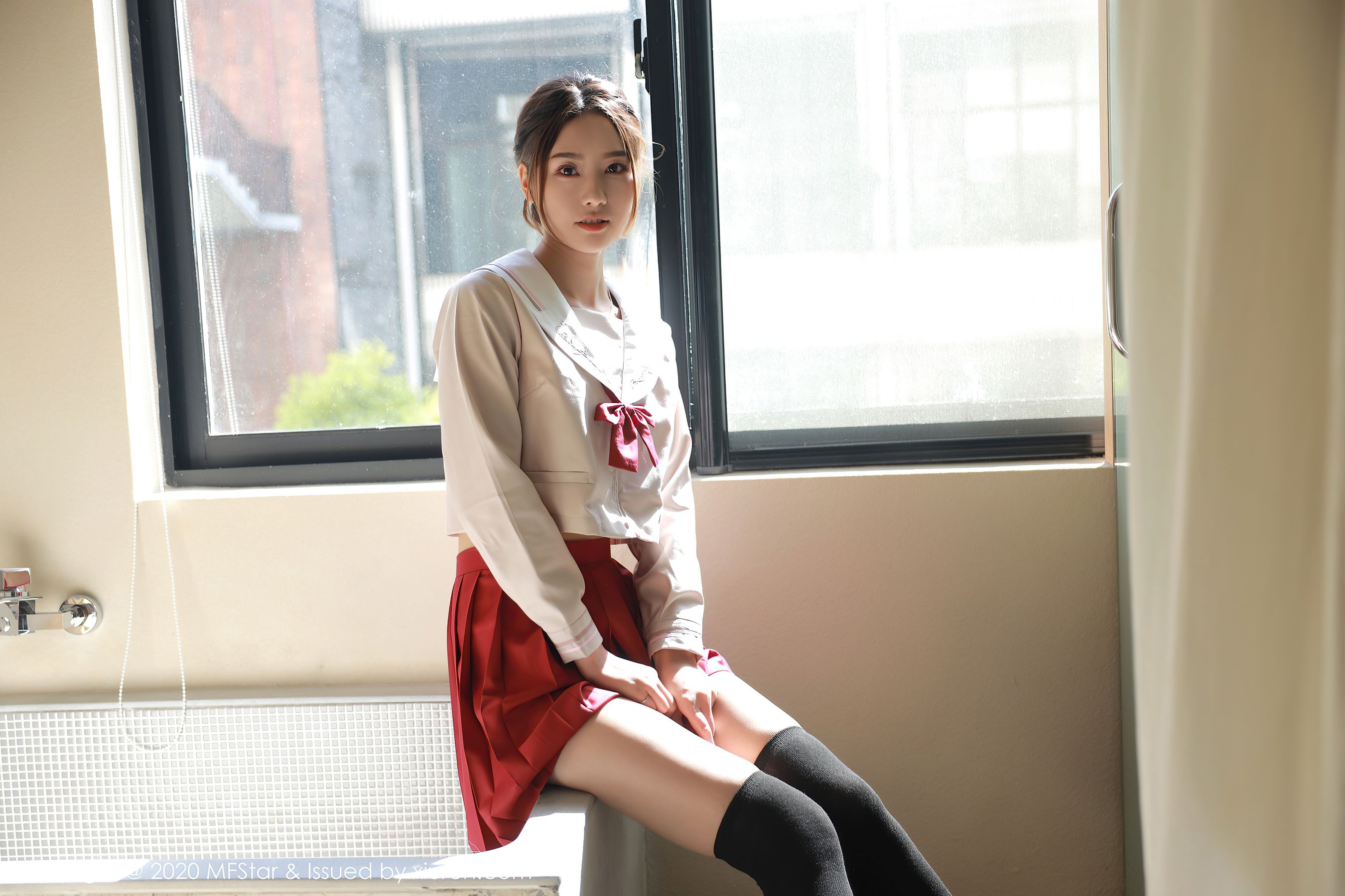 [模范学院MFStar] Vol.340 方子萱  - 经典JK制服系列