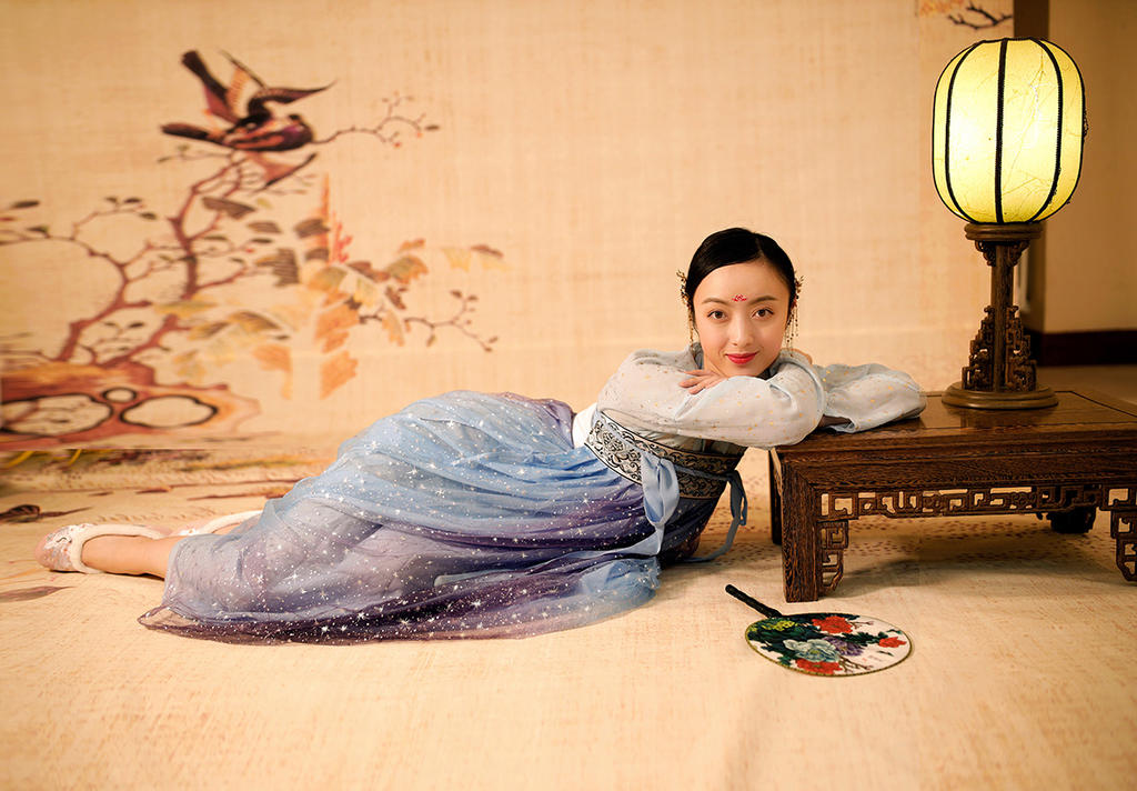 汉服美女清丽秀雅古风摄影写真