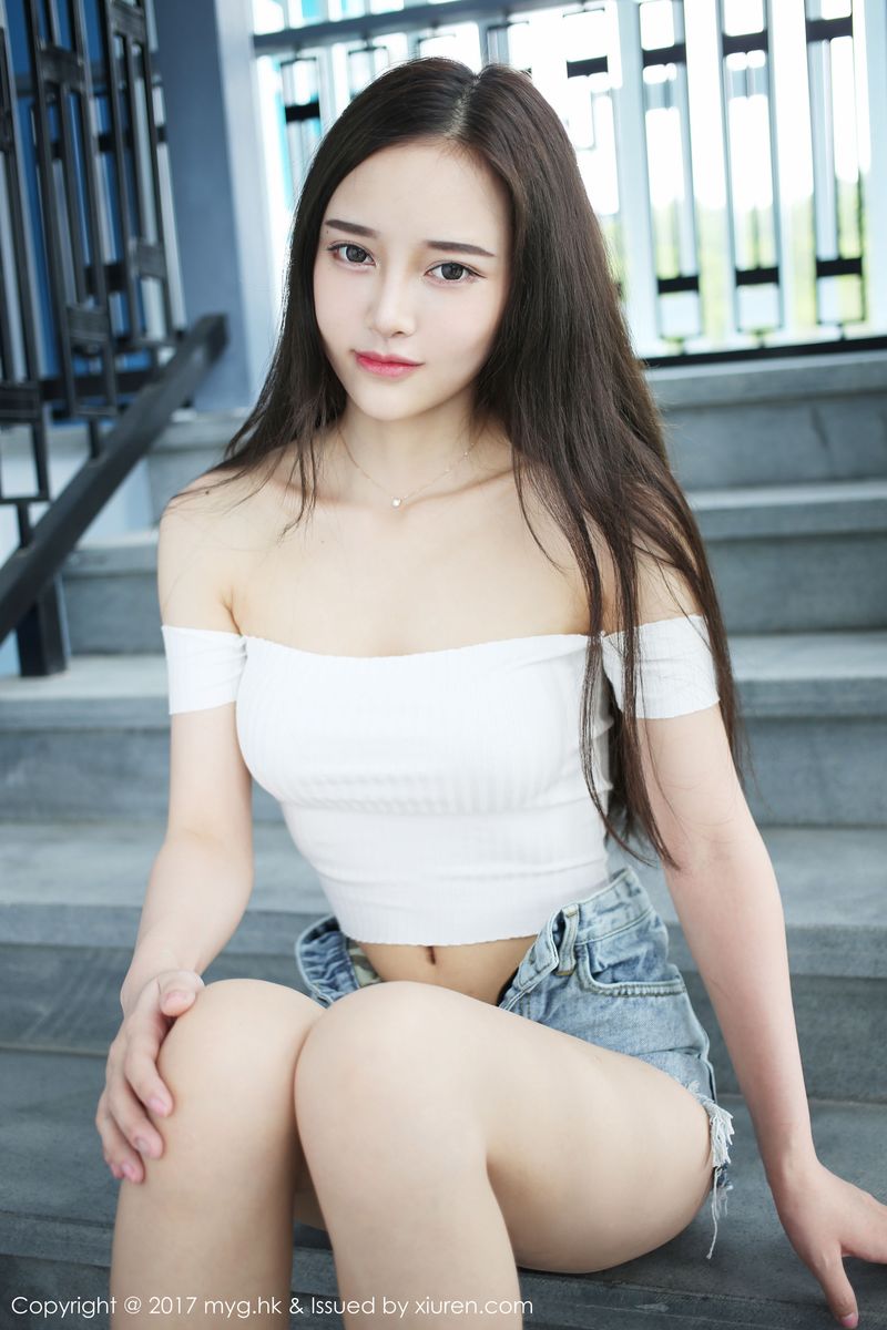 [MyGirl美媛馆] 性感女神唐琪儿il透视蕾丝内衣与泳衣湿身越南旅拍 VOL.258