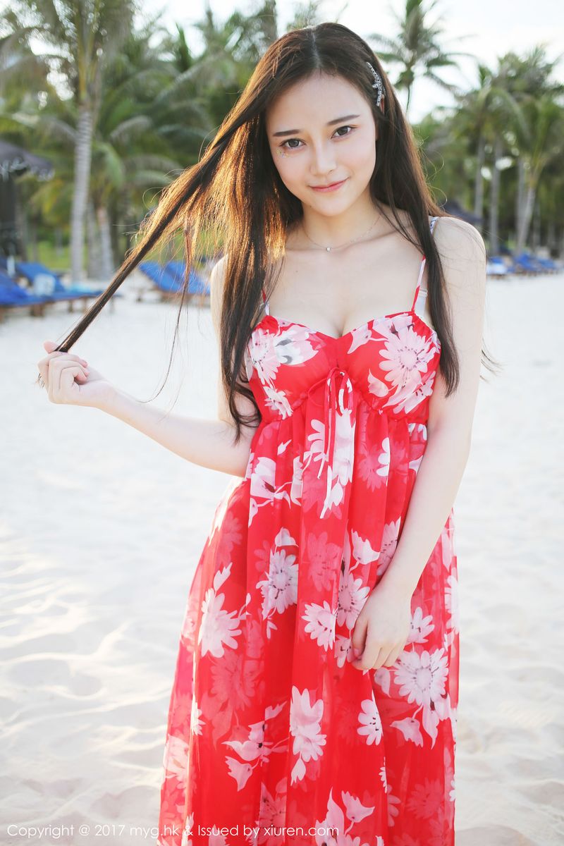 [MyGirl美媛馆] 性感女神唐琪儿il波西米亚风小清新风格越南旅拍 Vol.264