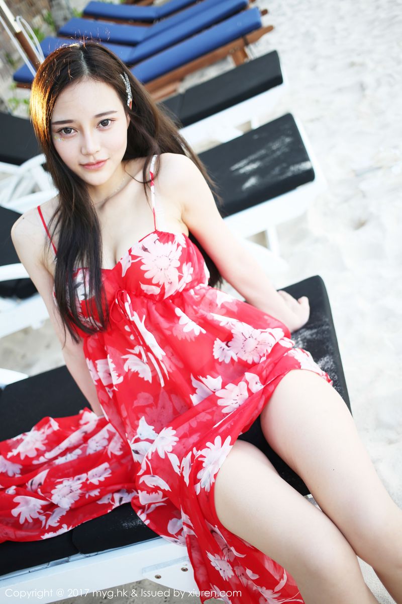 [MyGirl美媛馆] 性感女神唐琪儿il波西米亚风小清新风格越南旅拍 Vol.264