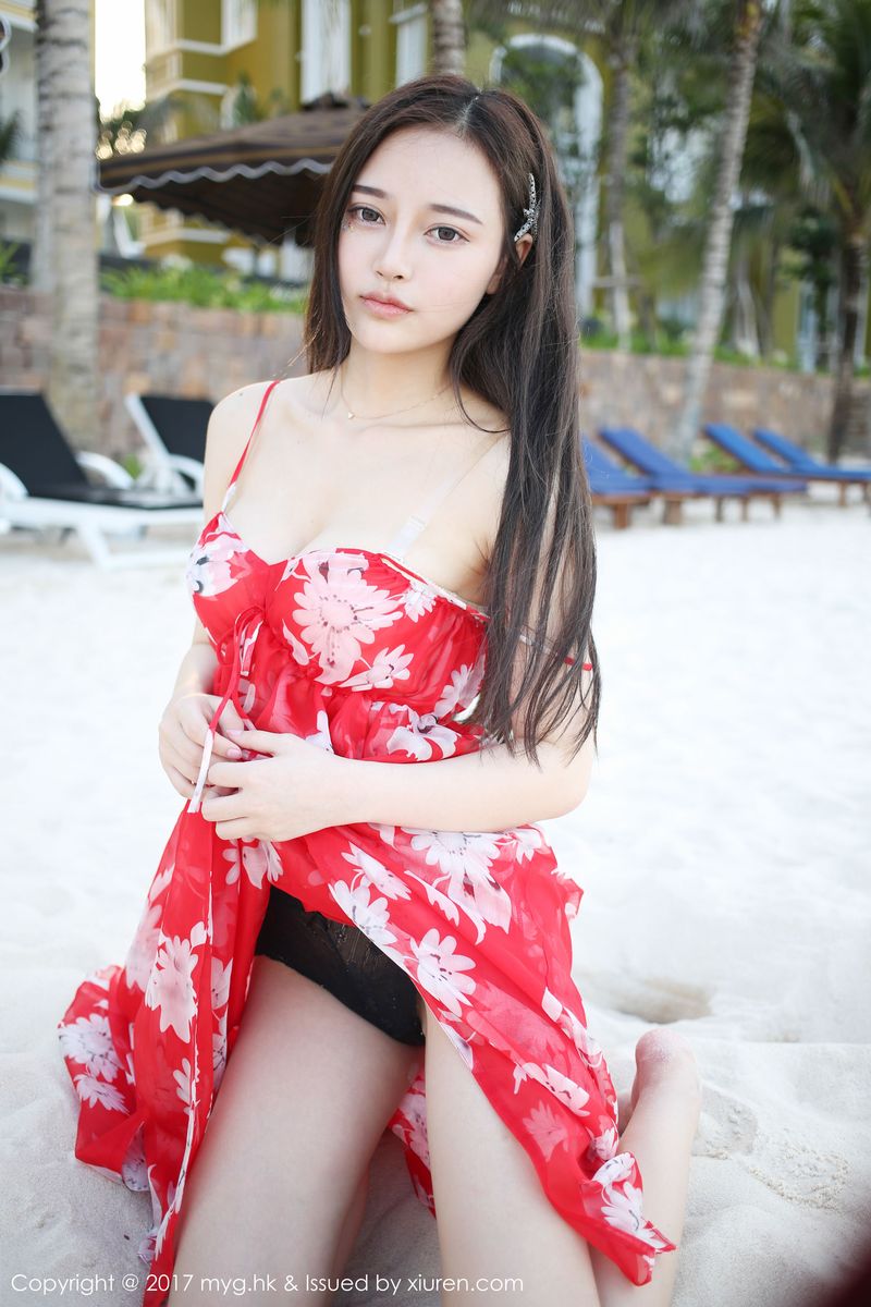 [MyGirl美媛馆] 性感女神唐琪儿il波西米亚风小清新风格越南旅拍 Vol.264