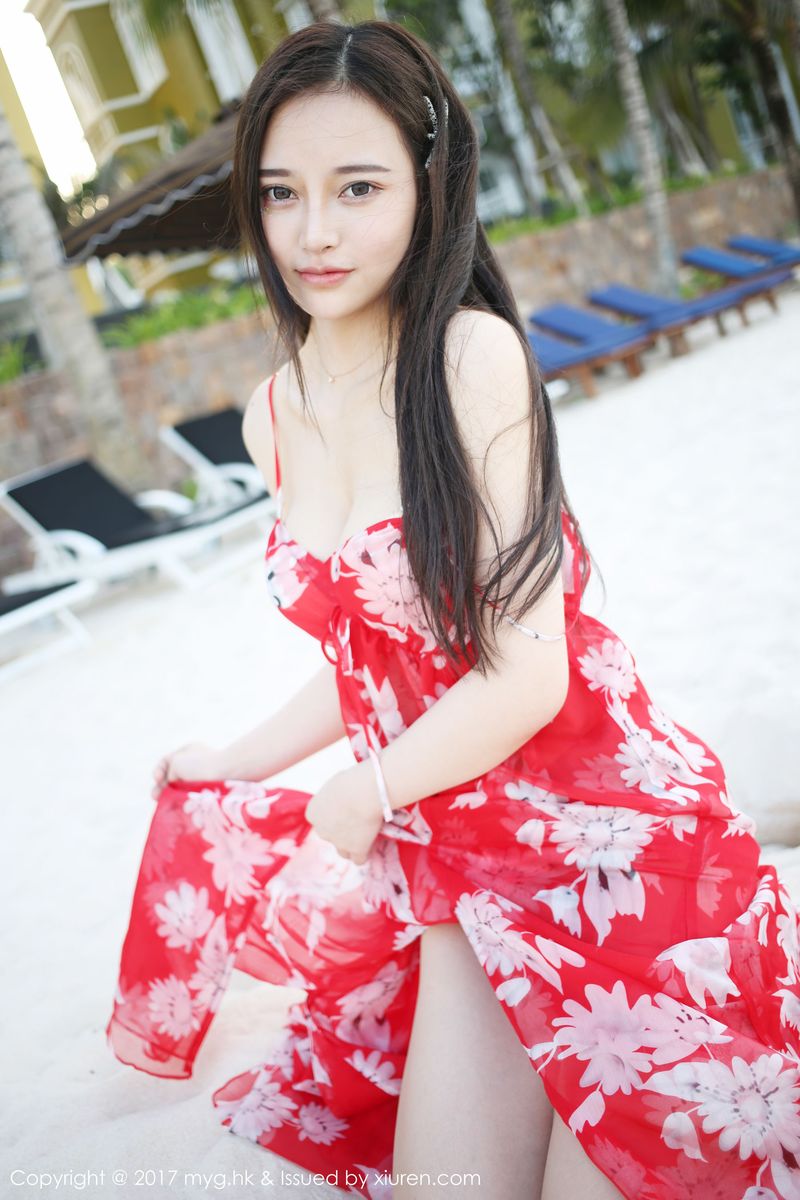 [MyGirl美媛馆] 性感女神唐琪儿il波西米亚风小清新风格越南旅拍 Vol.264