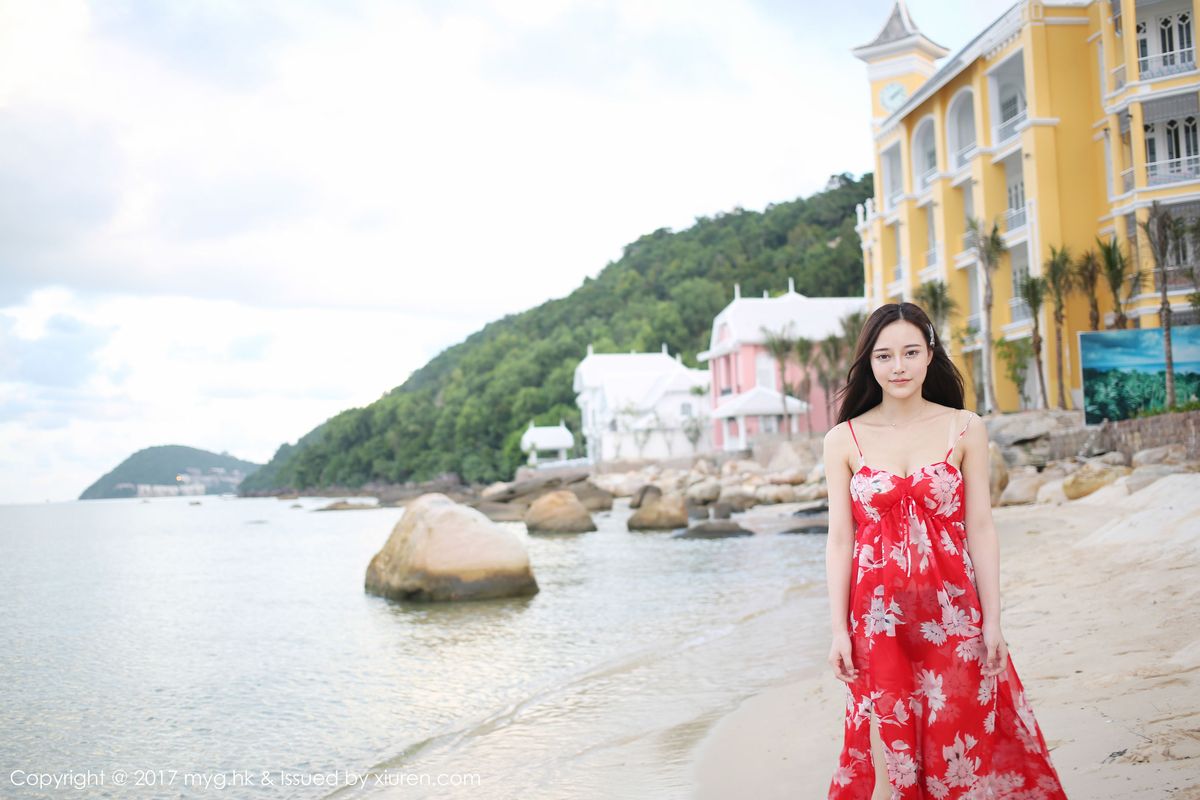 [MyGirl美媛馆] 性感女神唐琪儿il波西米亚风小清新风格越南旅拍 Vol.264