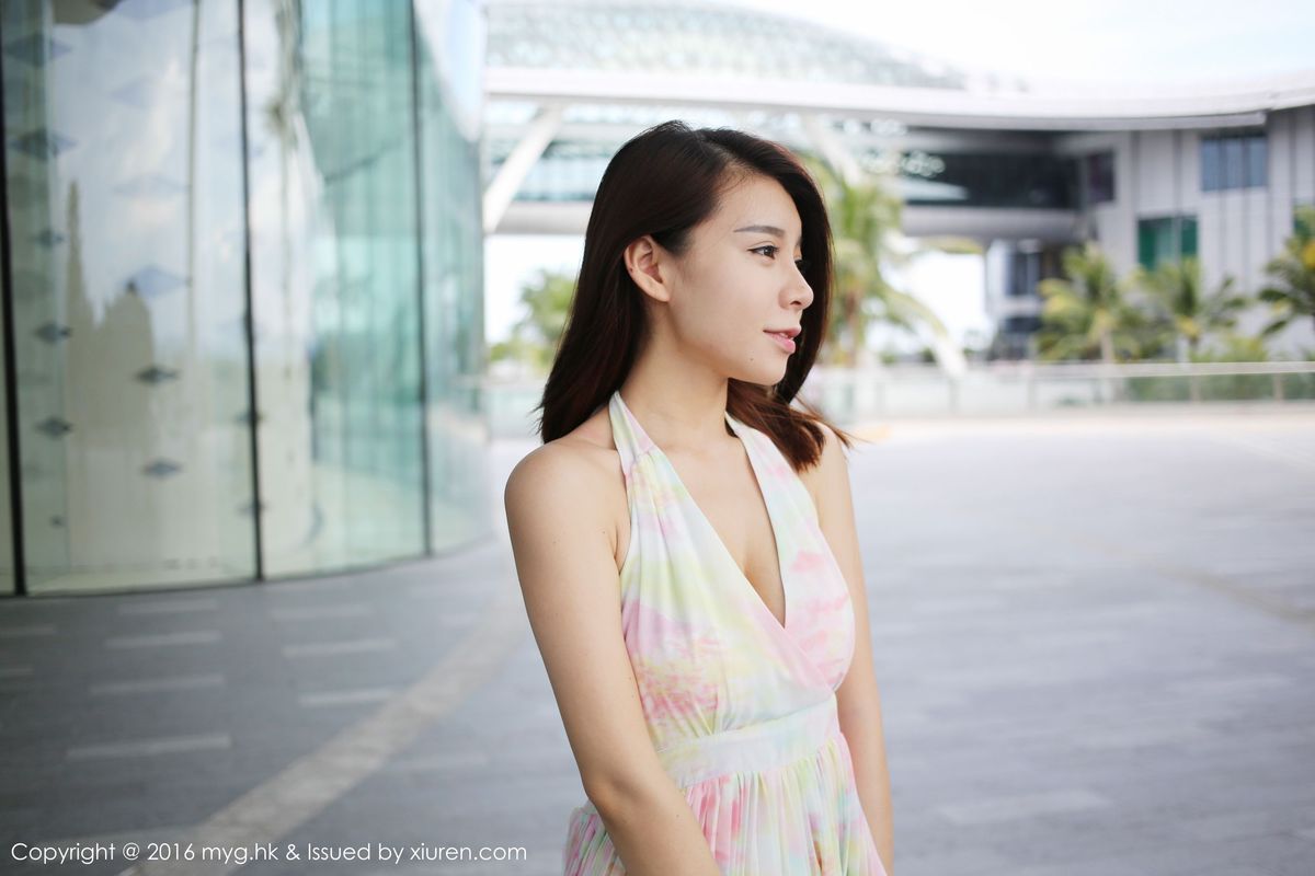 [MyGirl美媛馆] 模特vetiver嘉宝贝儿死库水+泳装+长裙系列写真 Vol.231