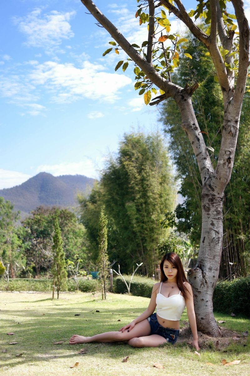 [XiuRen秀人网] 美女模特Vetiver嘉宝贝儿小清新系列泰国旅拍 No.292