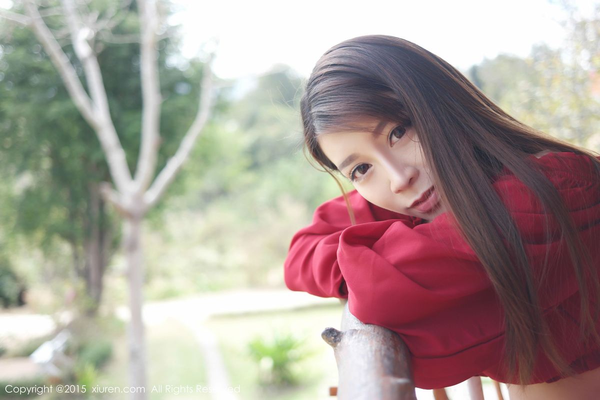 [XiuRen秀人网] 美女模特vetiver嘉宝贝儿抹胸长裙系列泰国旅拍 No.303