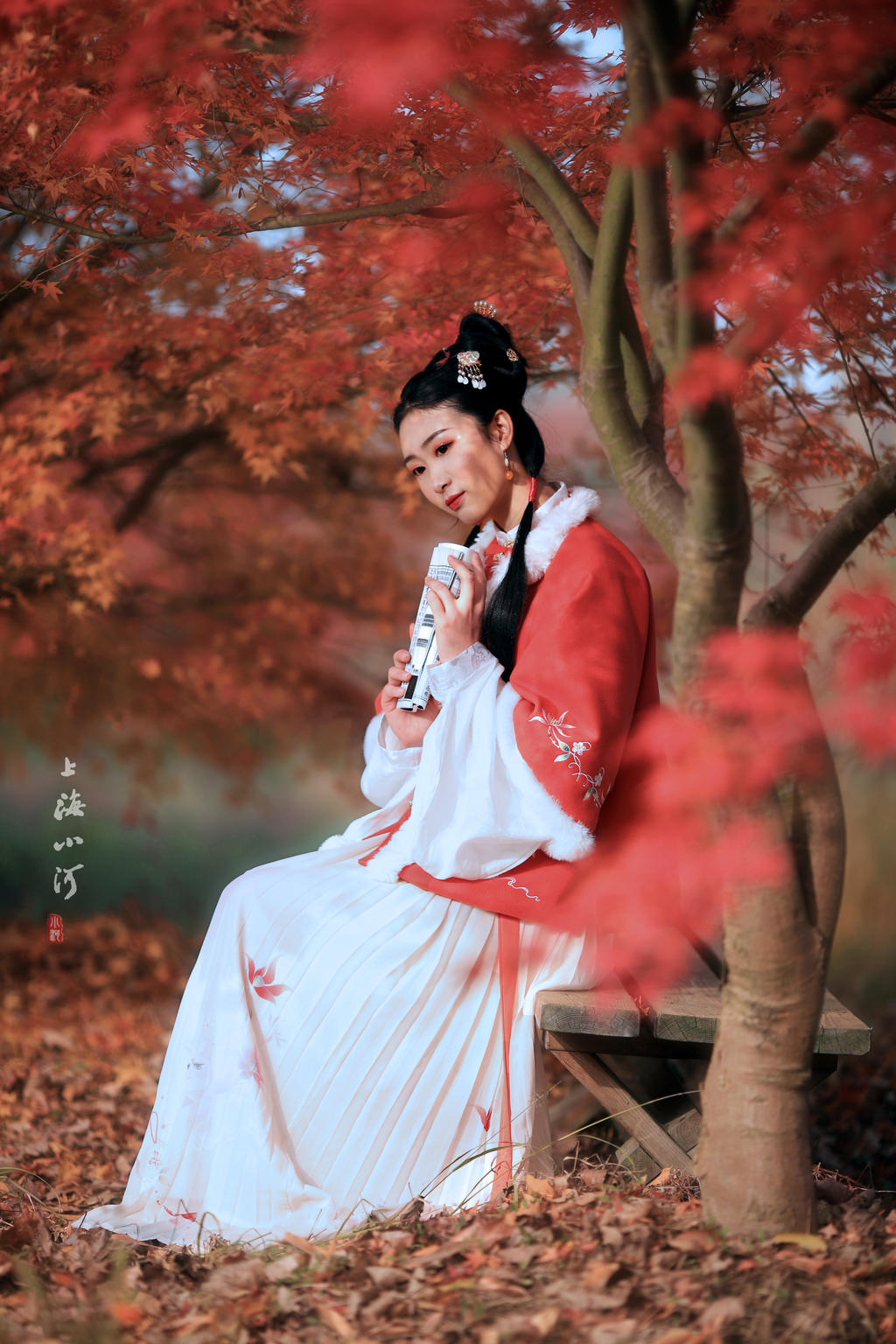 古典美人红妆素裹国色天香写真