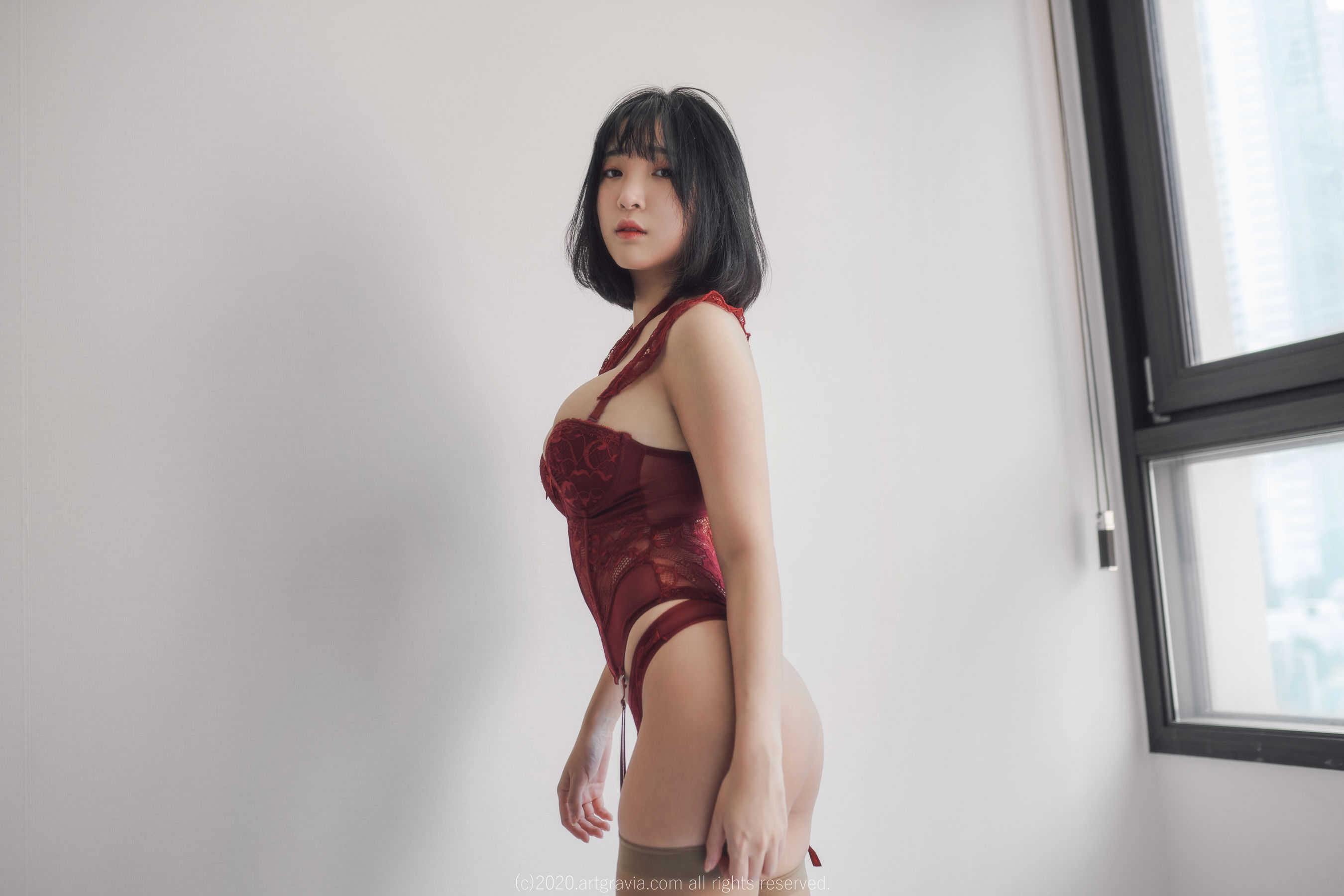 [ARTGRAVIA] VOL.153 姜仁卿 《情趣蕾丝调教》 写真集