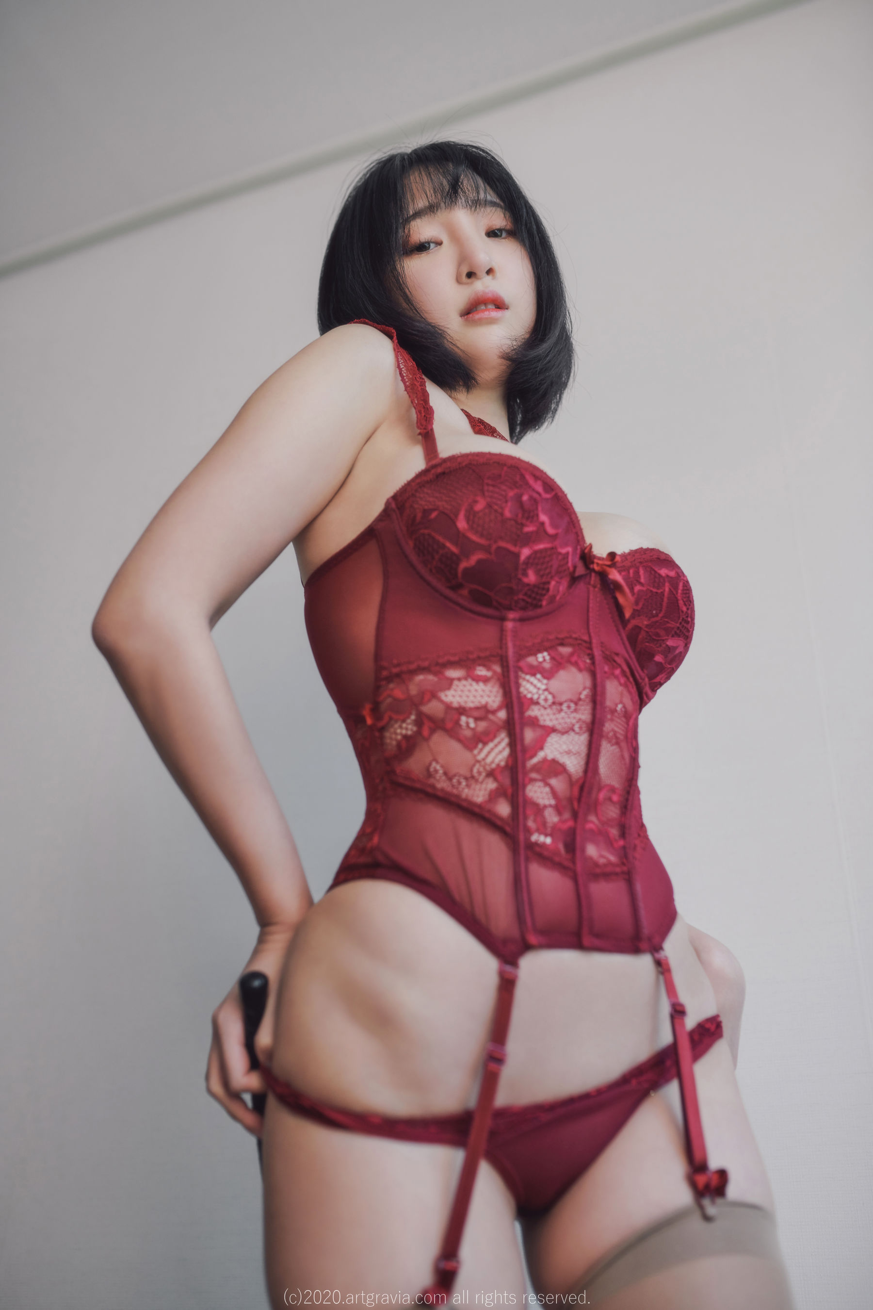 [ARTGRAVIA] VOL.153 姜仁卿 《情趣蕾丝调教》 写真集