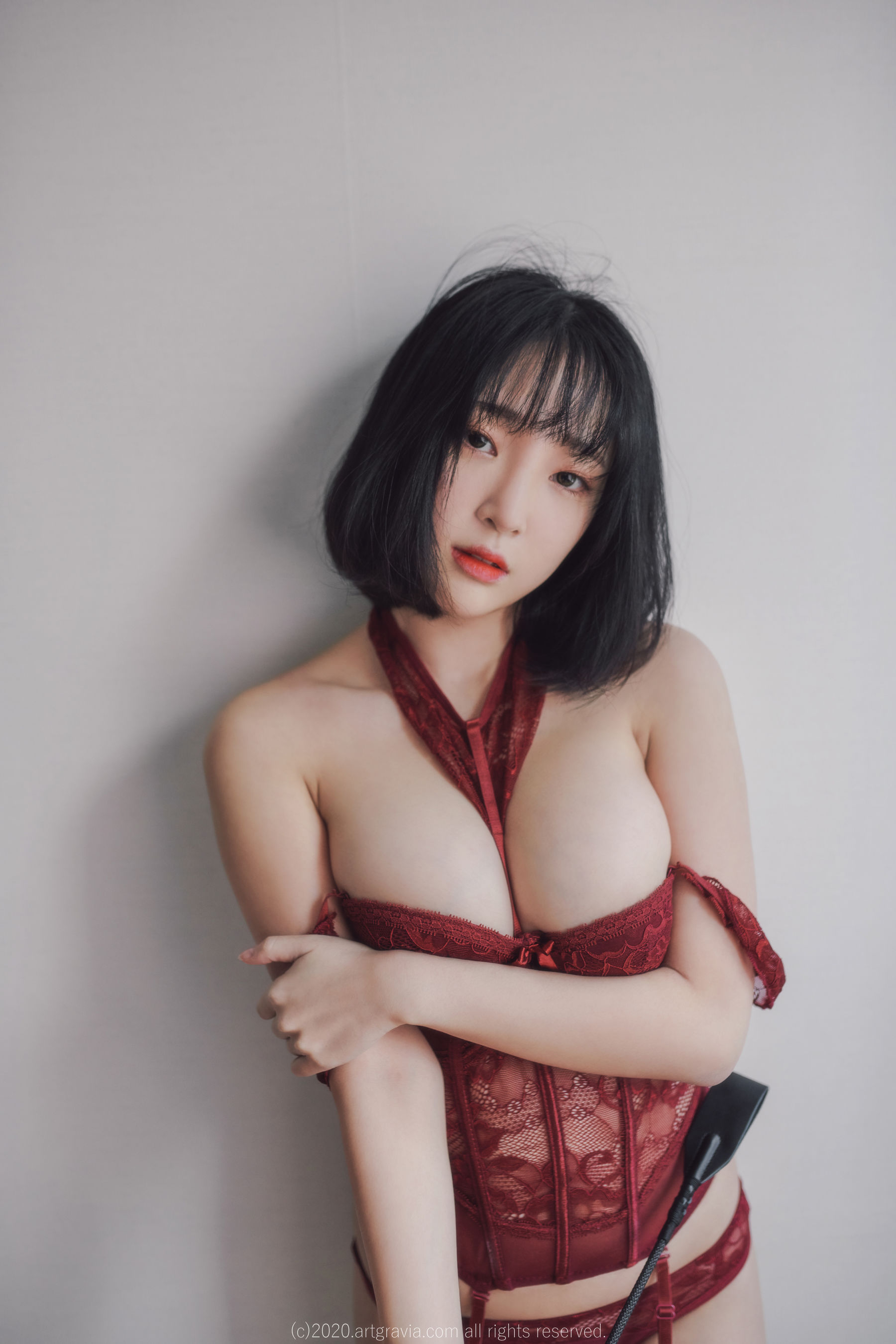 [ARTGRAVIA] VOL.153 姜仁卿 《情趣蕾丝调教》 写真集