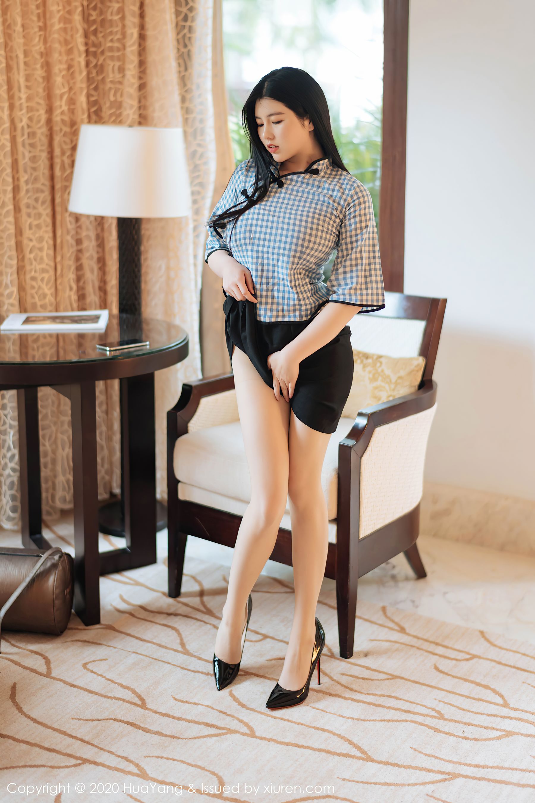 [花漾HuaYang] Vol.262 娜露Selena - 民国风+极致丝袜