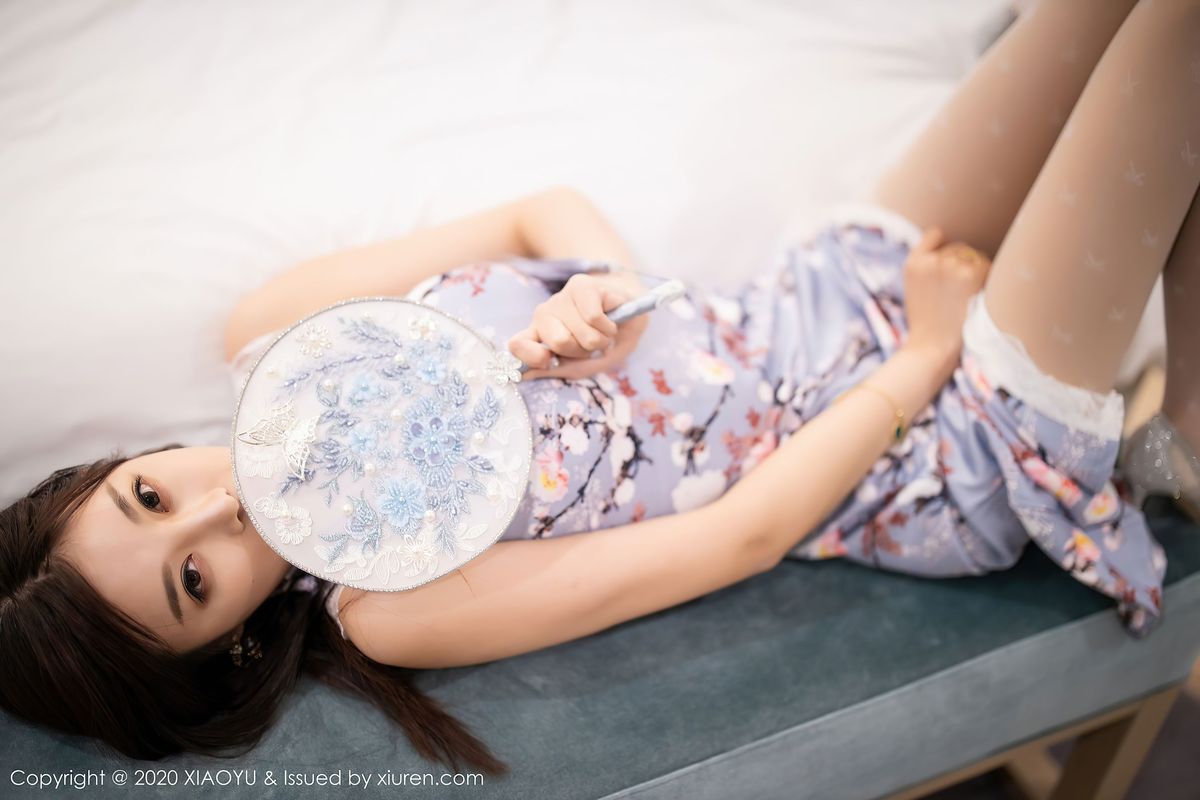 [XIAOYU语画界] 性感女神杨晨晨sugar古韵旗袍&轻透丝袜清远旅拍 Vol.398