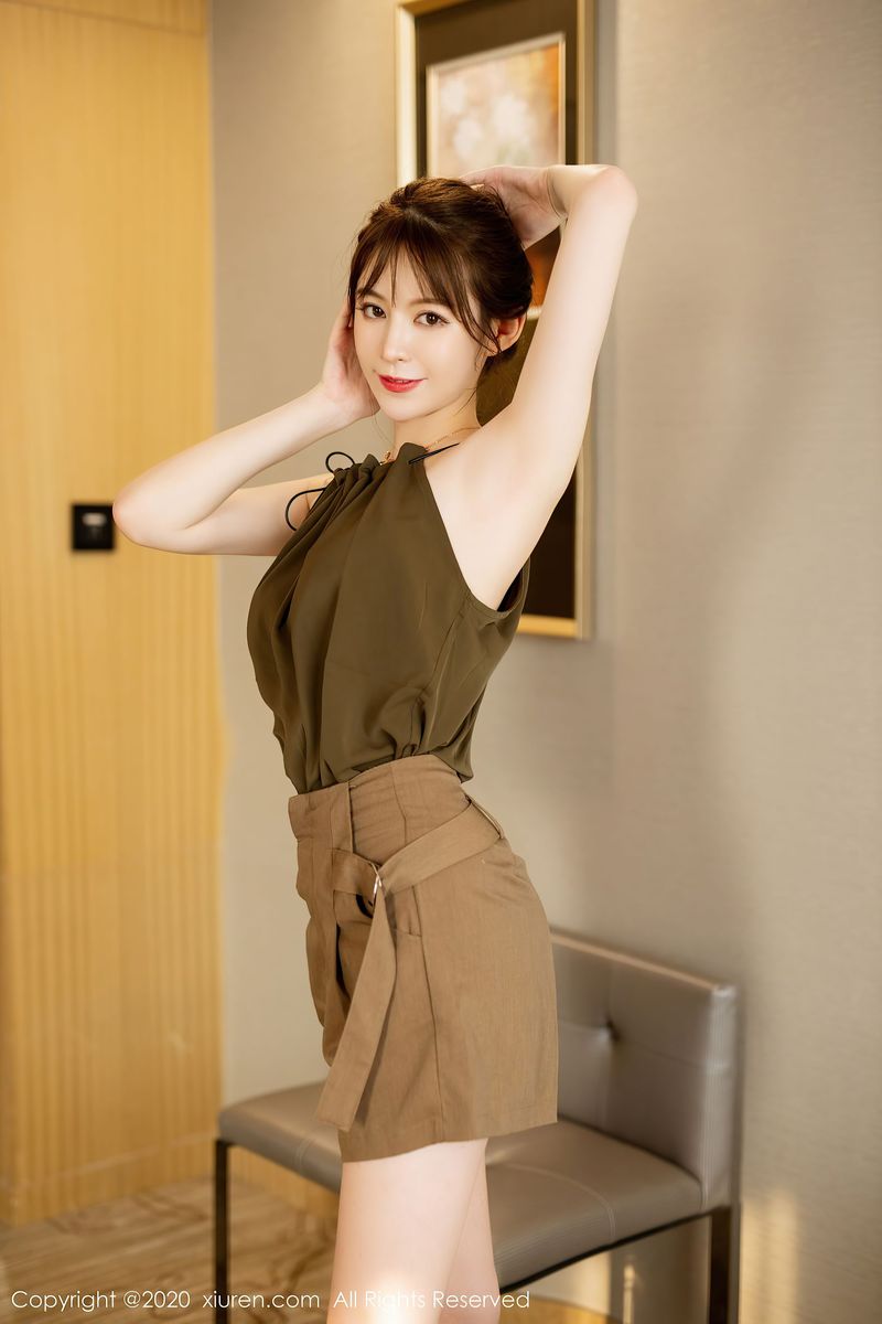 [XiuRen秀人网] 美女模特yoo优优 - 樱唇娇艳+御姐气息性感写真 No.2522