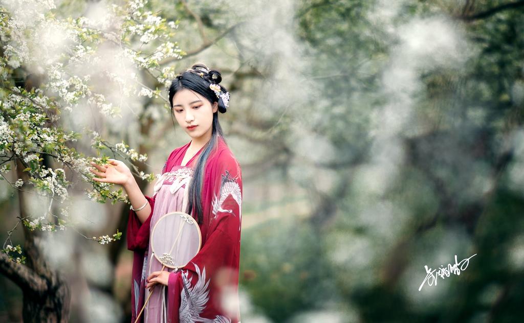 古装美女漂亮脸蛋精致侧颜私拍