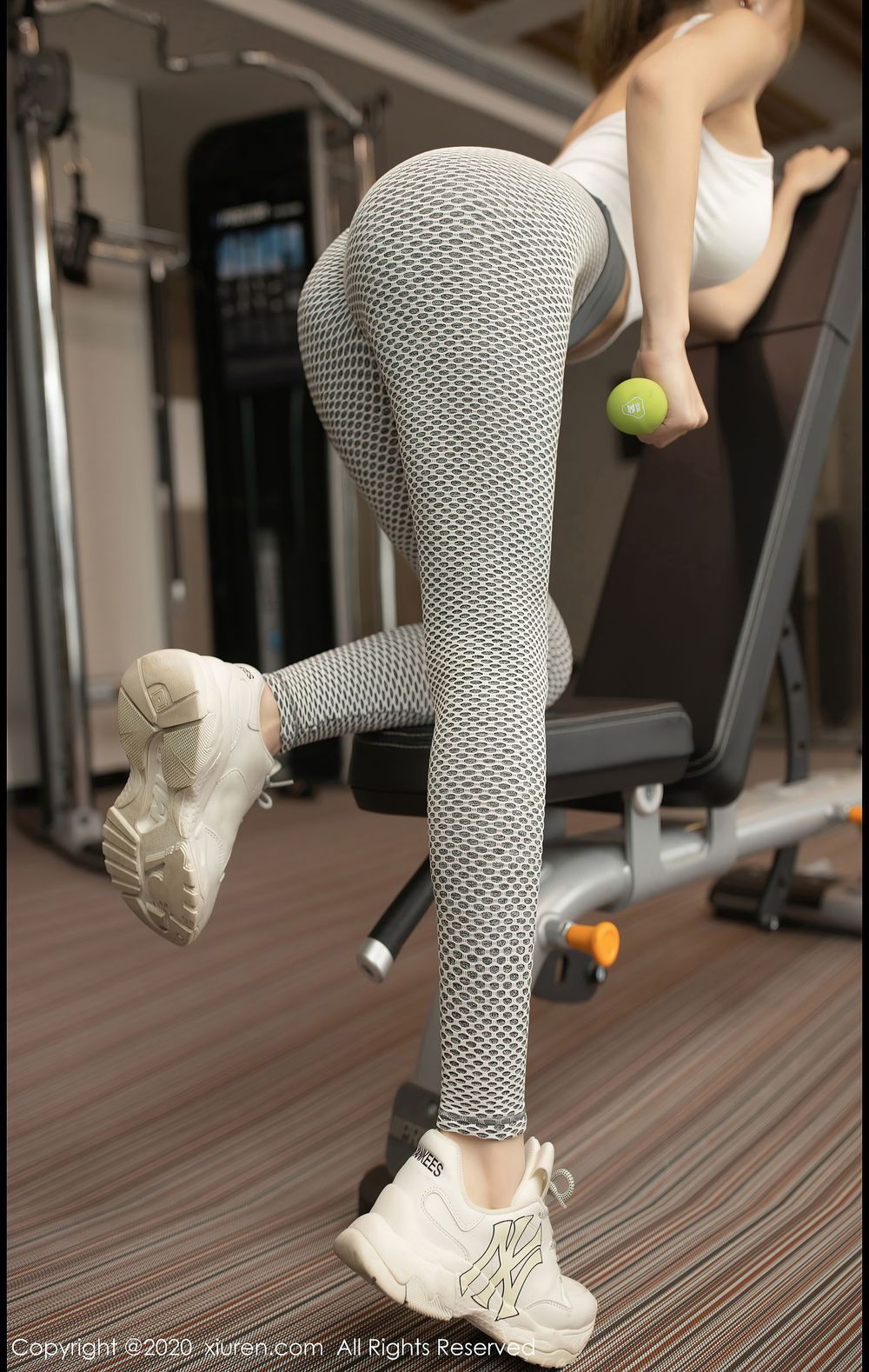 [XiuRen秀人网] 美女模特鱼子酱Fish陌生人健身房邂逅系列迷人写真 No.2871