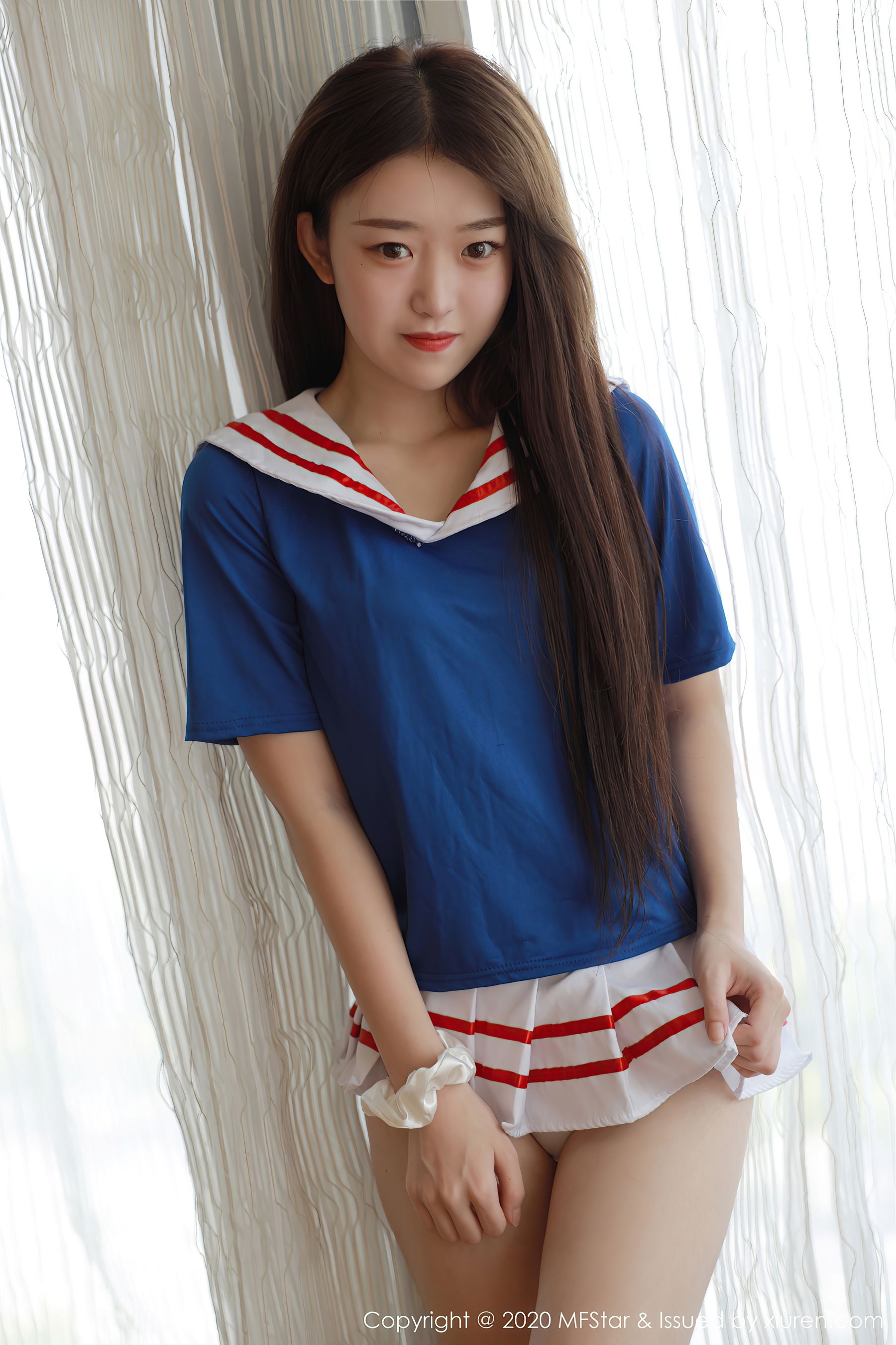 [模范学院MFStar] Vol.395 小奶瓶呜鸣 - 水手服系列