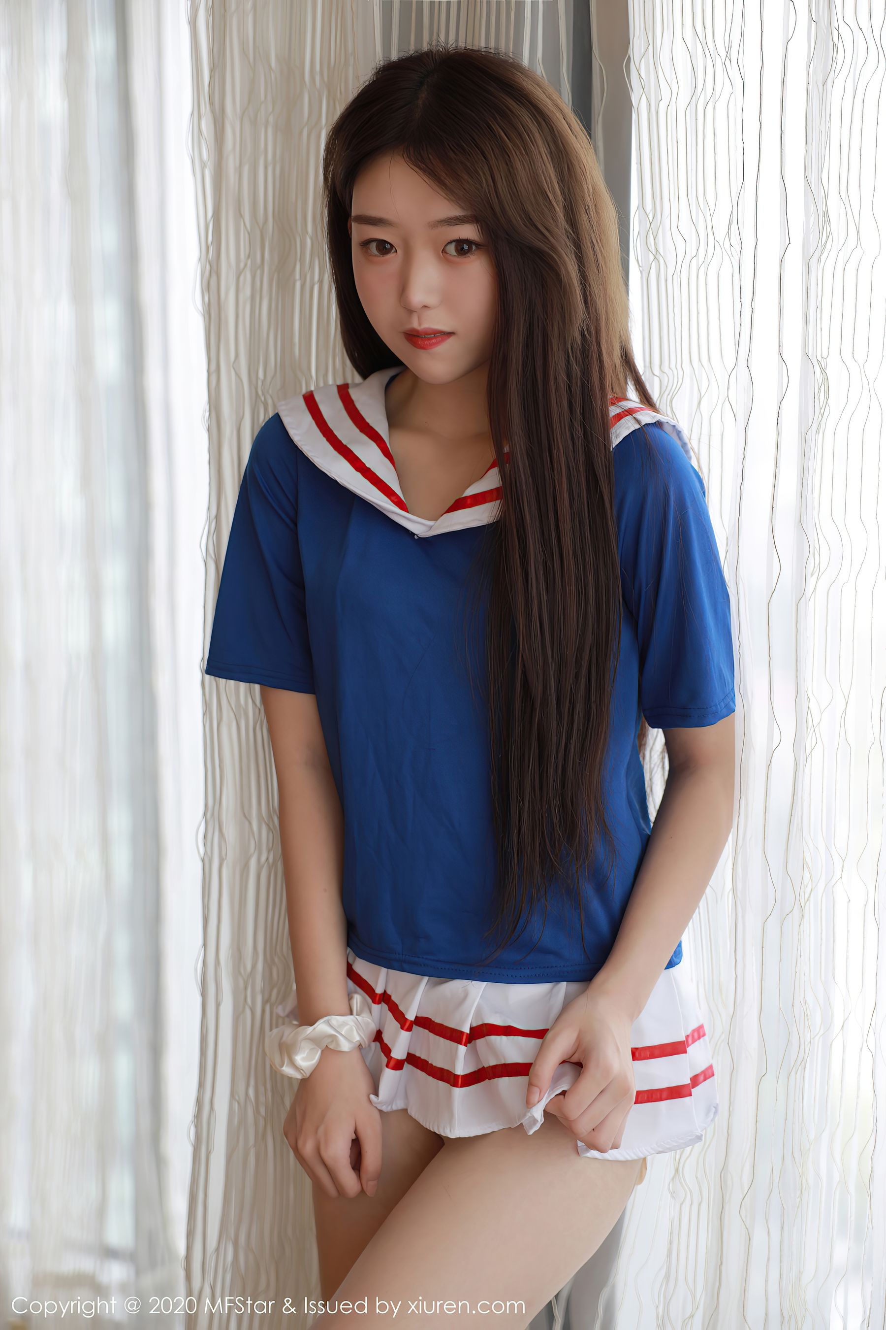 [模范学院MFStar] Vol.395 小奶瓶呜鸣 - 水手服系列