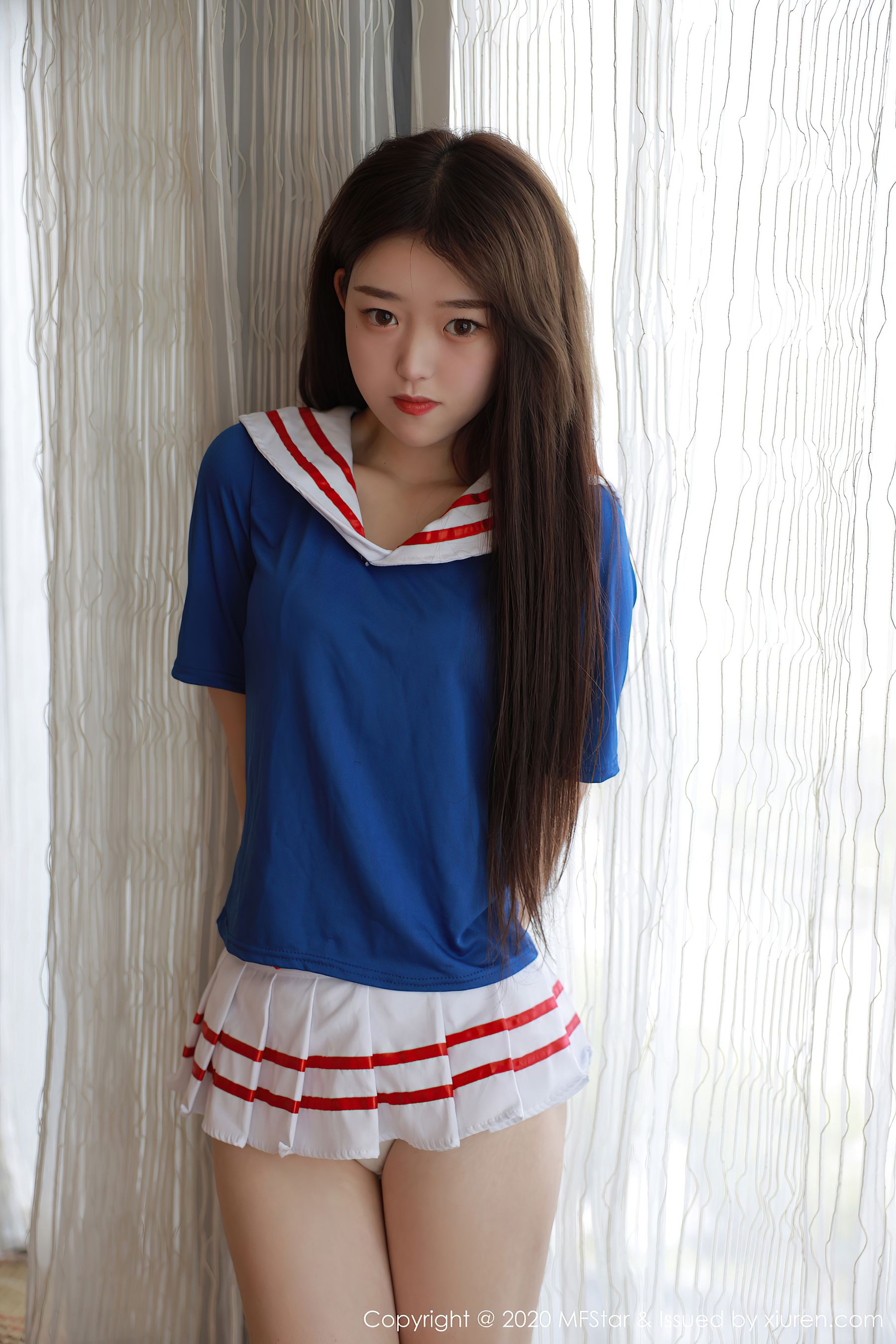 [模范学院MFStar] Vol.395 小奶瓶呜鸣 - 水手服系列