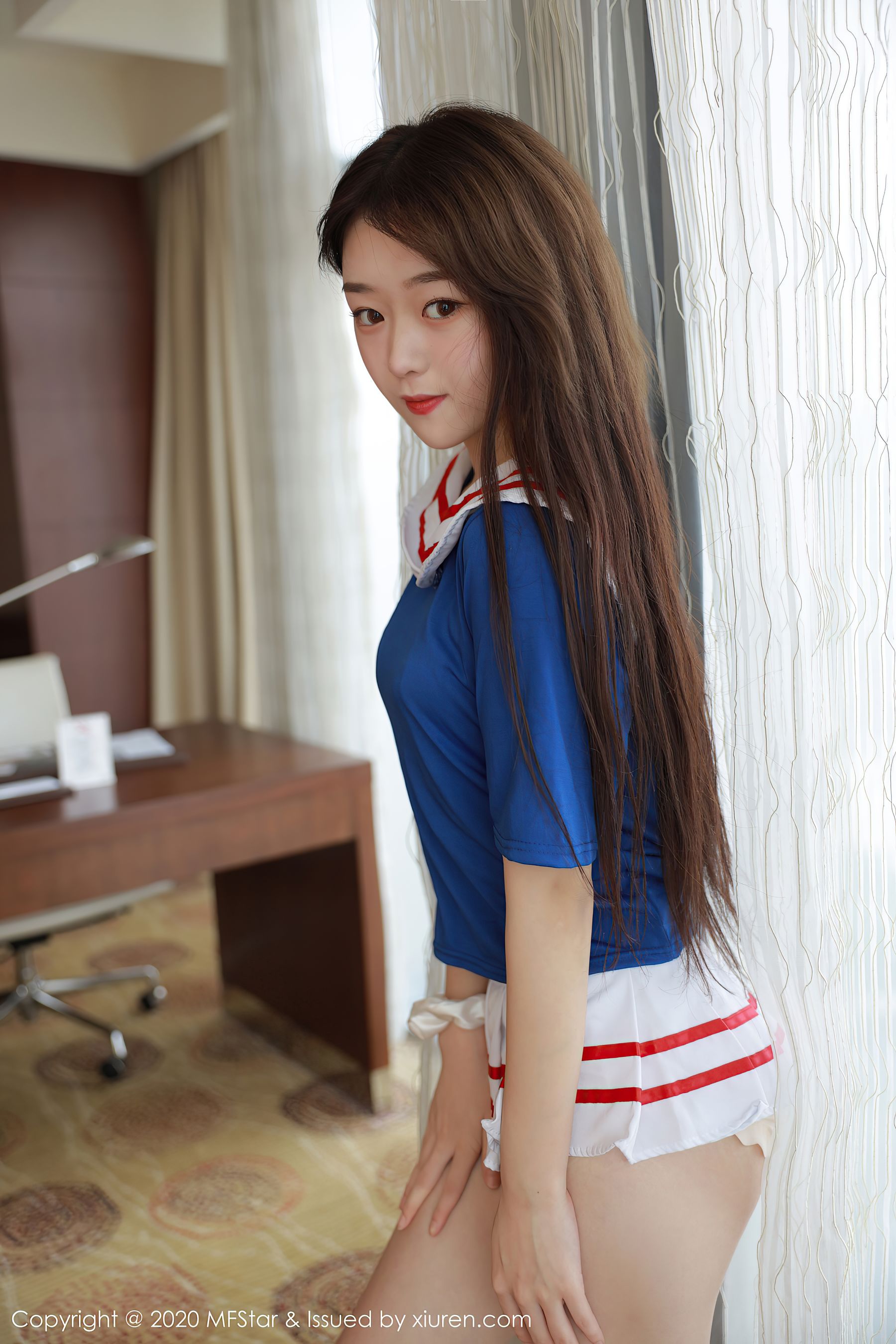 [模范学院MFStar] Vol.395 小奶瓶呜鸣 - 水手服系列
