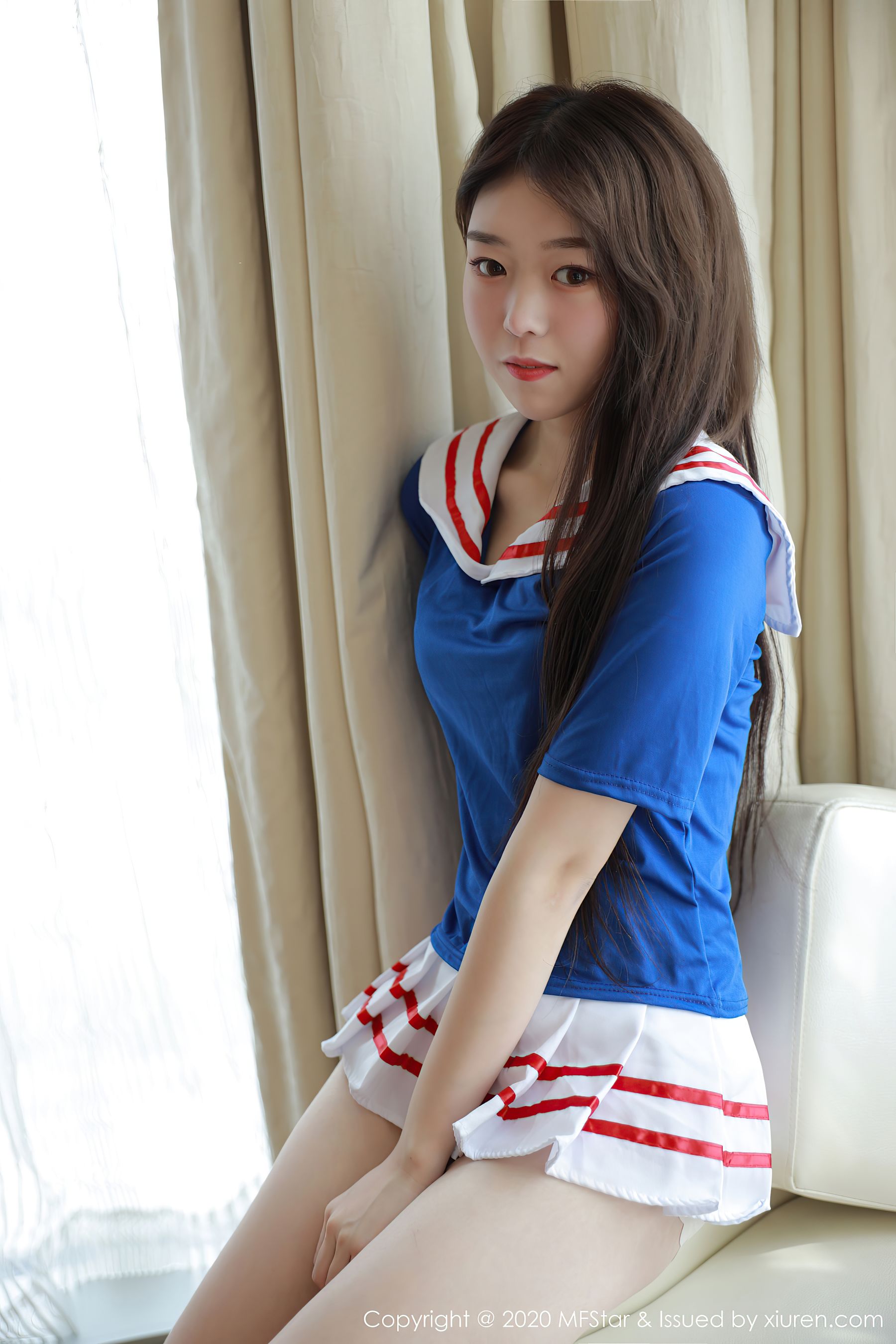 [模范学院MFStar] Vol.395 小奶瓶呜鸣 - 水手服系列