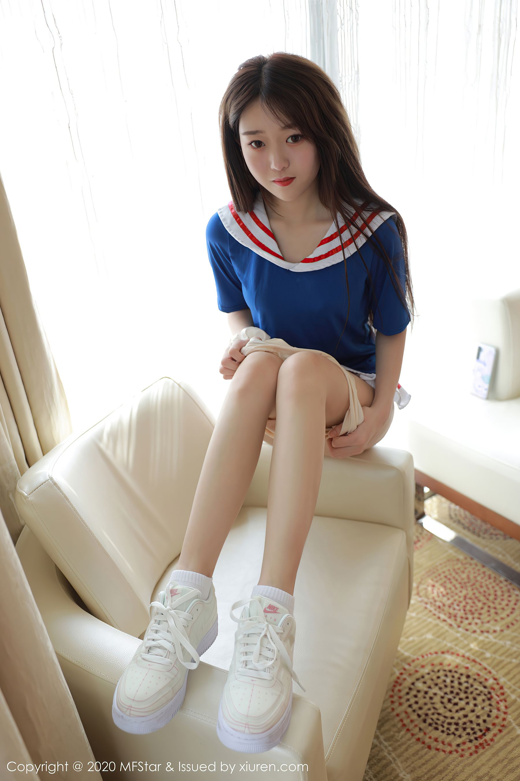 [模范学院MFStar] Vol.395 小奶瓶呜鸣 - 水手服系列