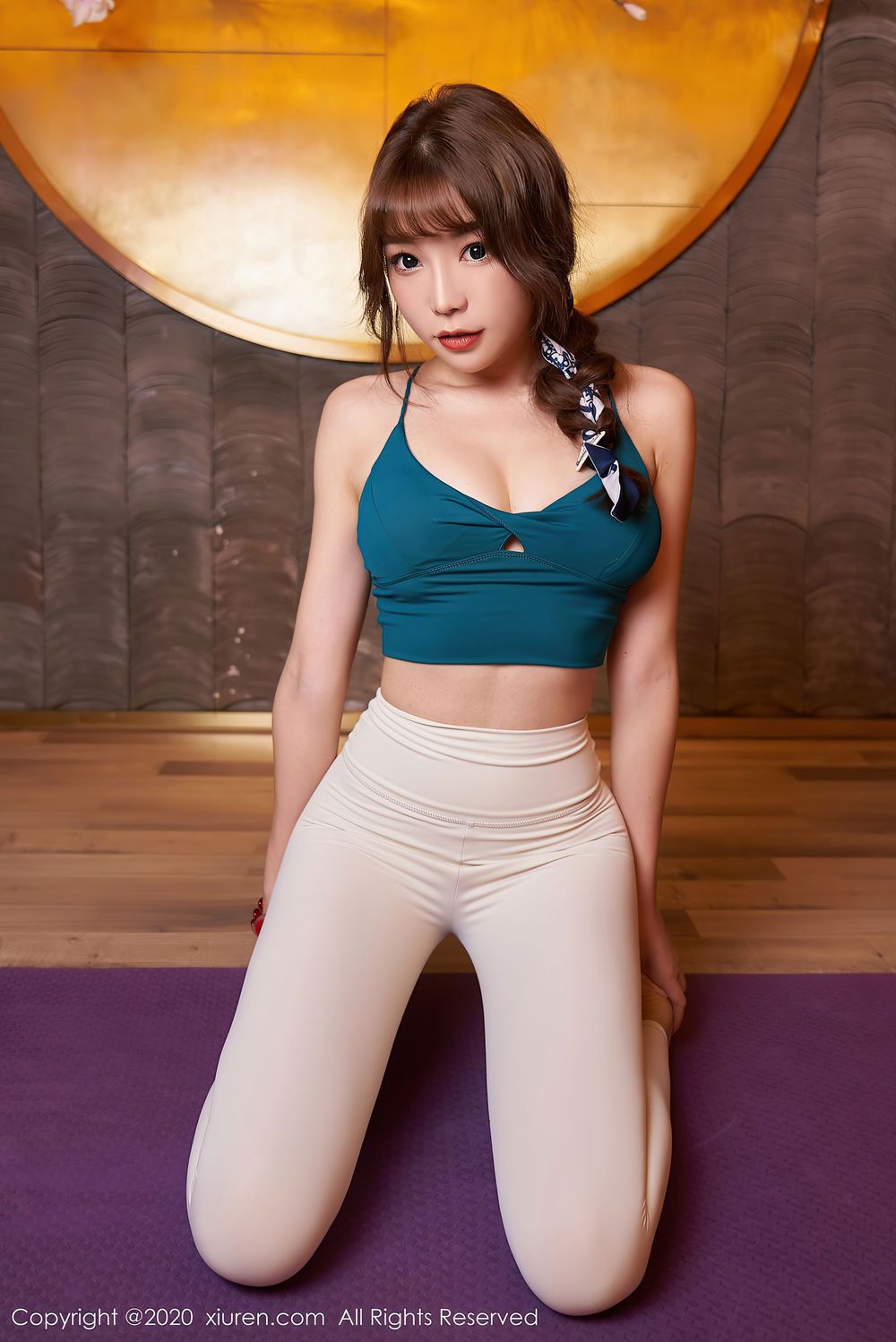 [XiuRen秀人网] 性感女神芝芝Booty - 健身房内衣诱惑系列写真 No.2589