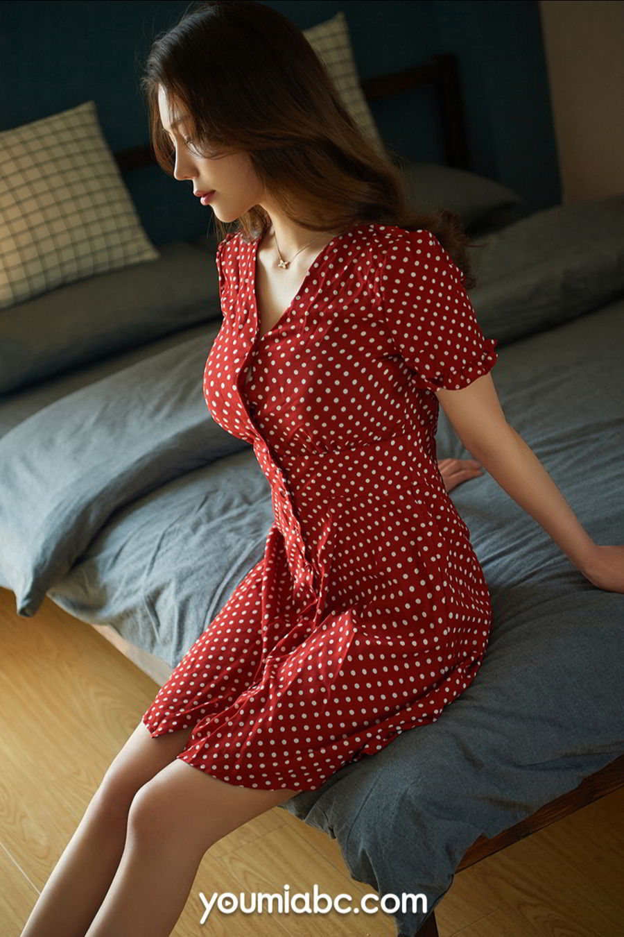 [YouMei尤美] 美女模特如歌fairy - 美腿内衣恬色生香系列写真