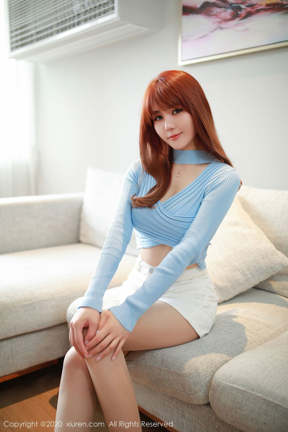 [XiuRen秀人网] 新人模特fairy如歌 - 苗条身材丝袜美腿首套写真 No.2632