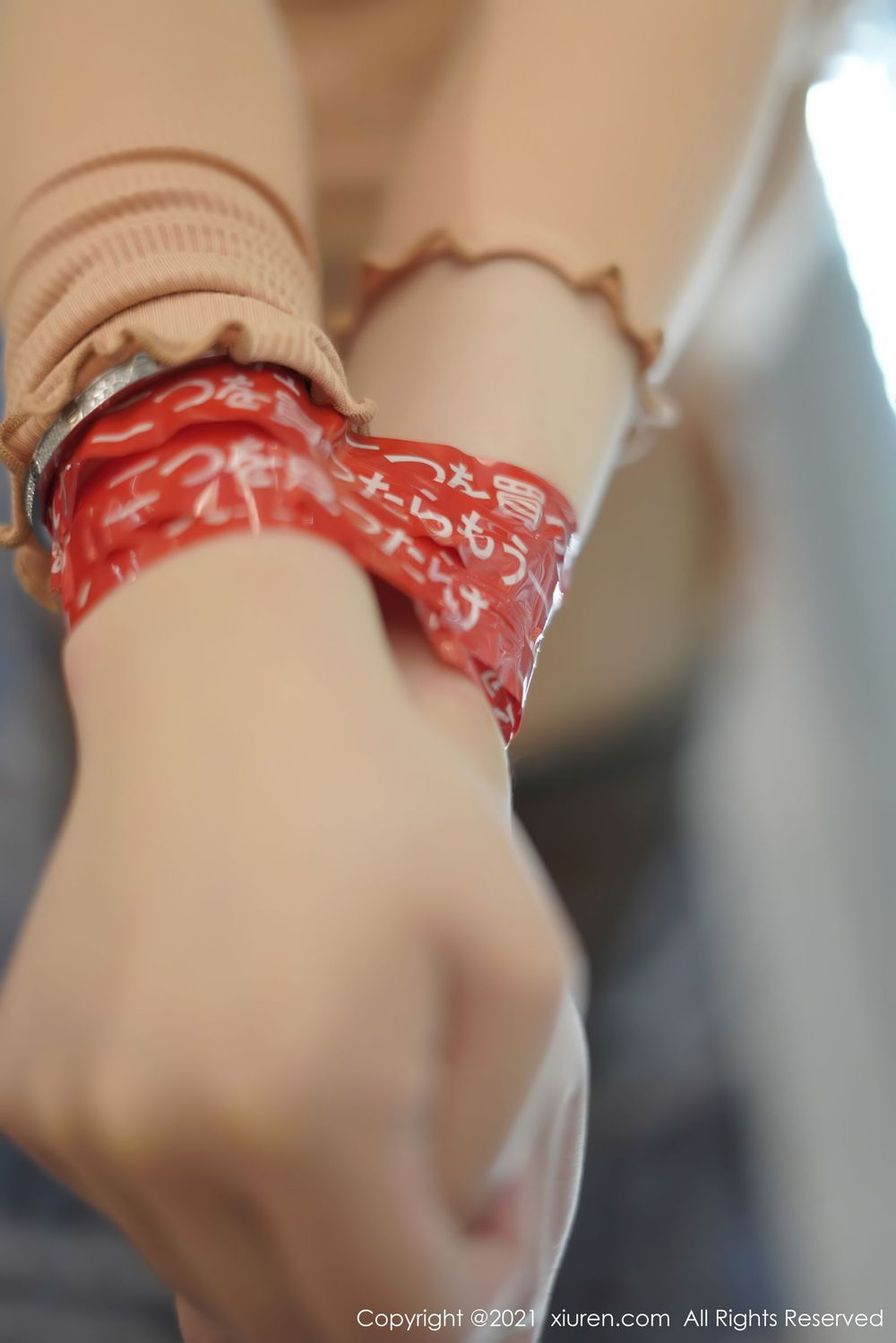 [XiuRen秀人网] 美女模特fairy如歌 - 紧身内衣与御姐气息系列性感写真 No.2994