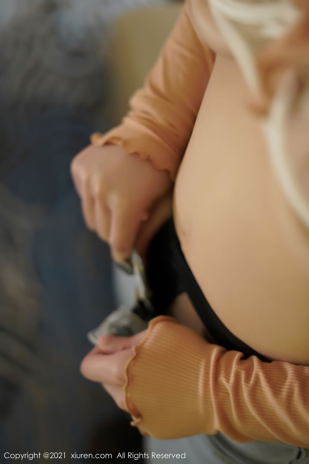 [XiuRen秀人网] 美女模特fairy如歌 - 紧身内衣与御姐气息系列性感写真 No.2994