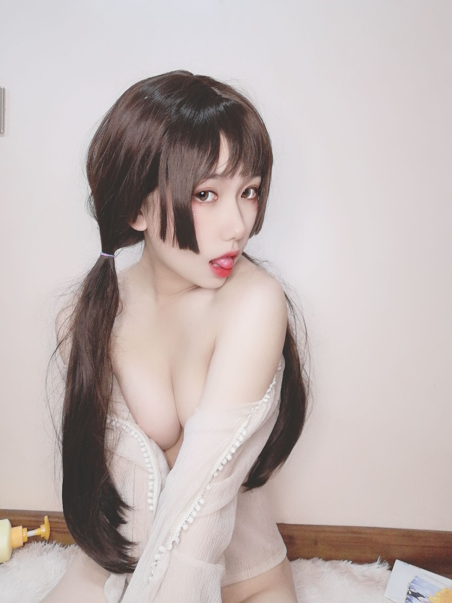 [Cosplay] 芋圆侑子SJ_ - 白丝jk