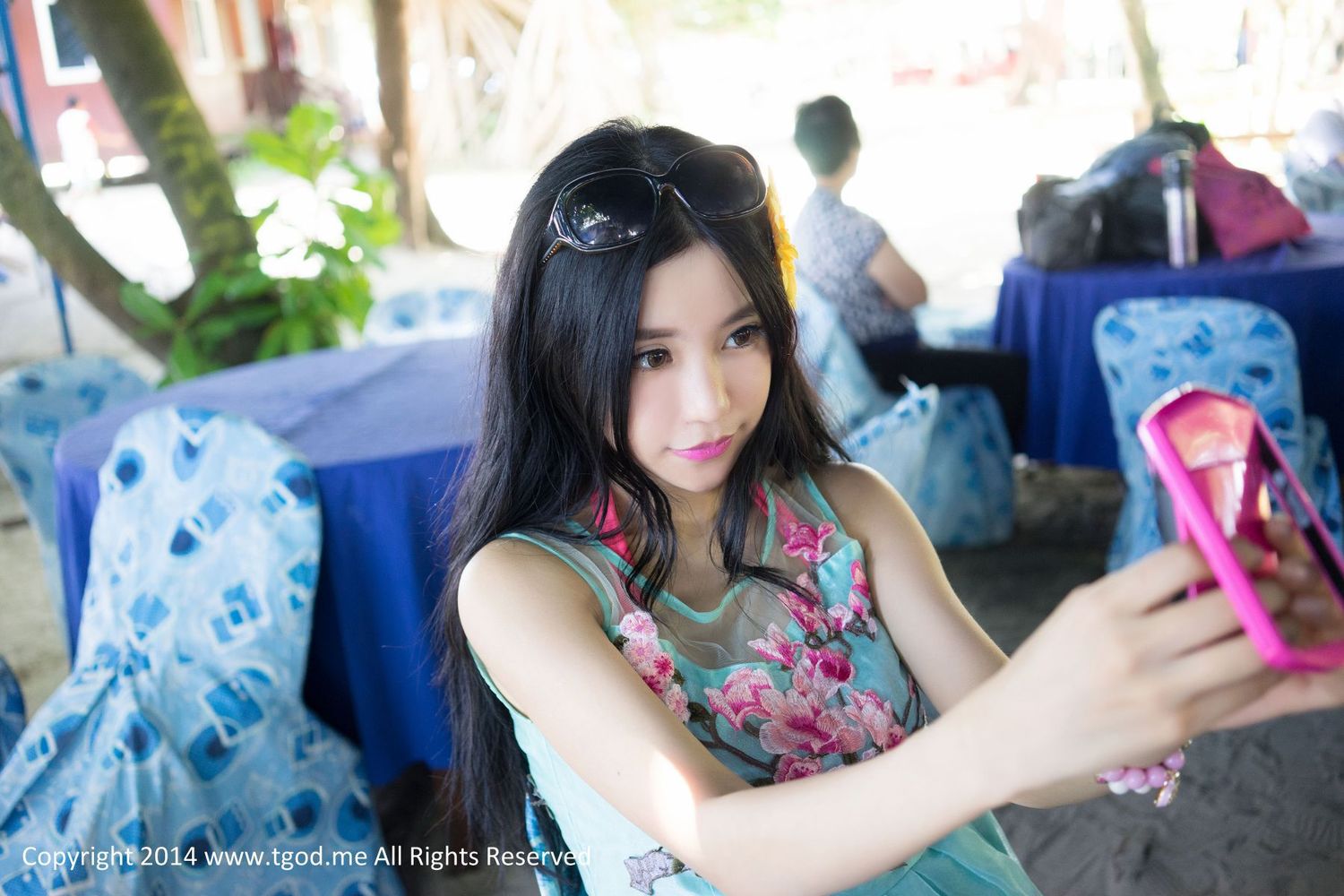 [TGOD推女神] 美女模特绮里嘉Ula - 沙滩仙子比基尼唯美写真