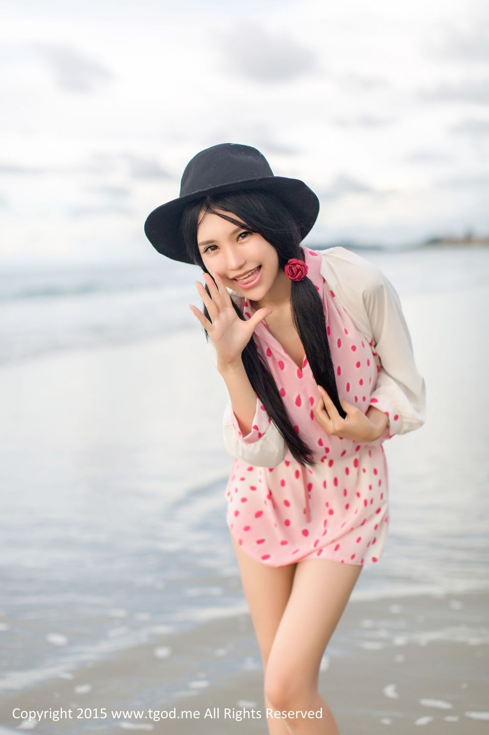 [TGOD推女神] 美女模特绮里嘉ula - 乖乖女仆俏佳人系列写真